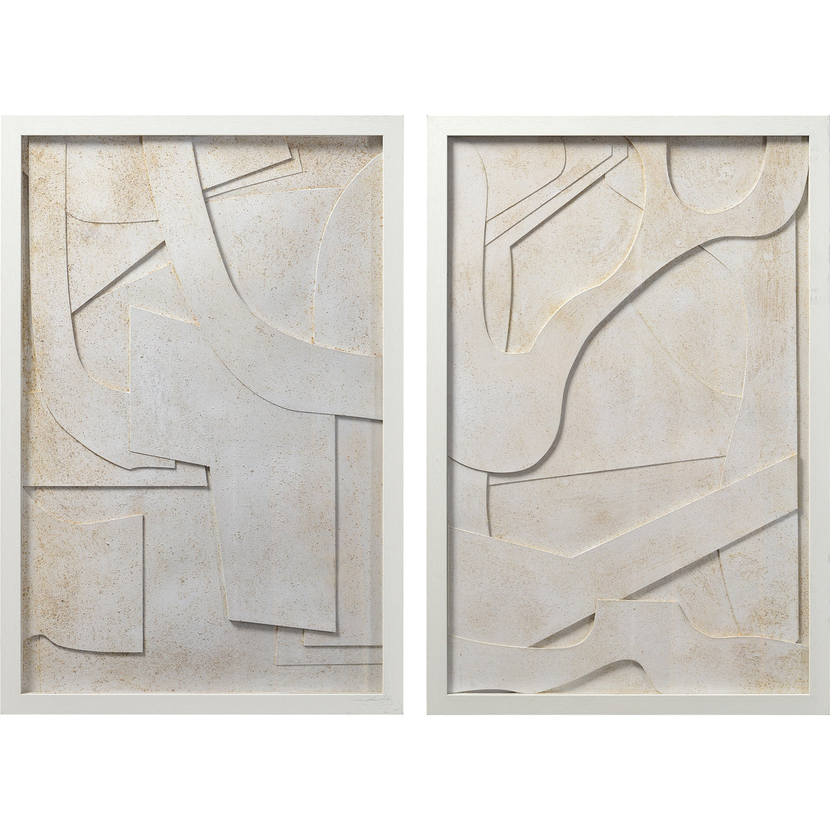 Pathfinder 20" Wide Wall Art, Off-white-Wall Art Prints-DECOROLALA