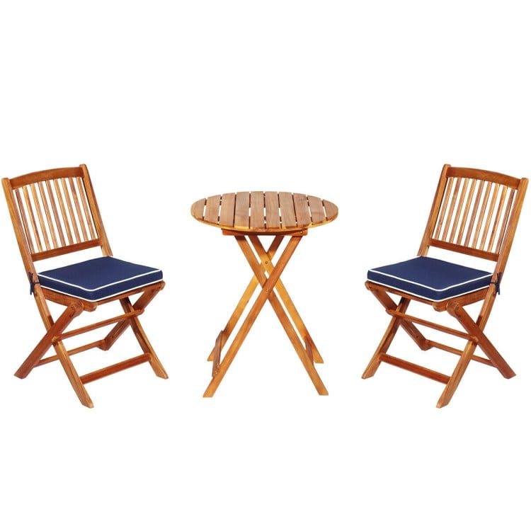 Patio Bundle: Outdoor Furniture Set+Patio Umbrella+Patio Swing+Bistro Set-Patio Furniture Sets-DECOROLALA