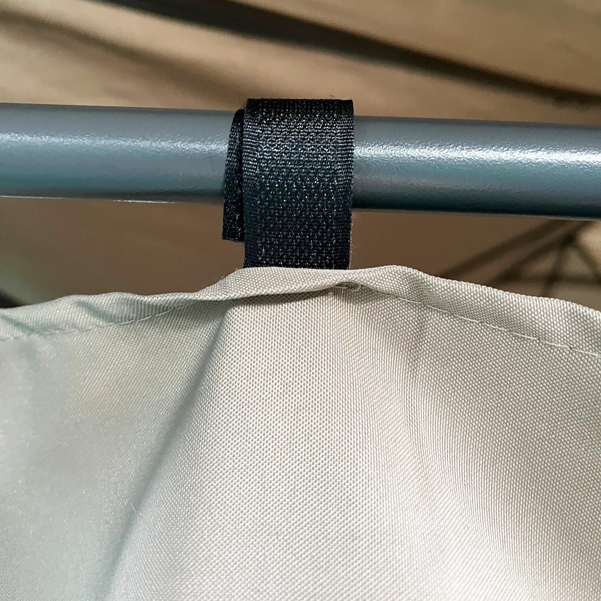 Patio Gazebo 13'x10' Steel Canopy - Khaki-DECOROLALA