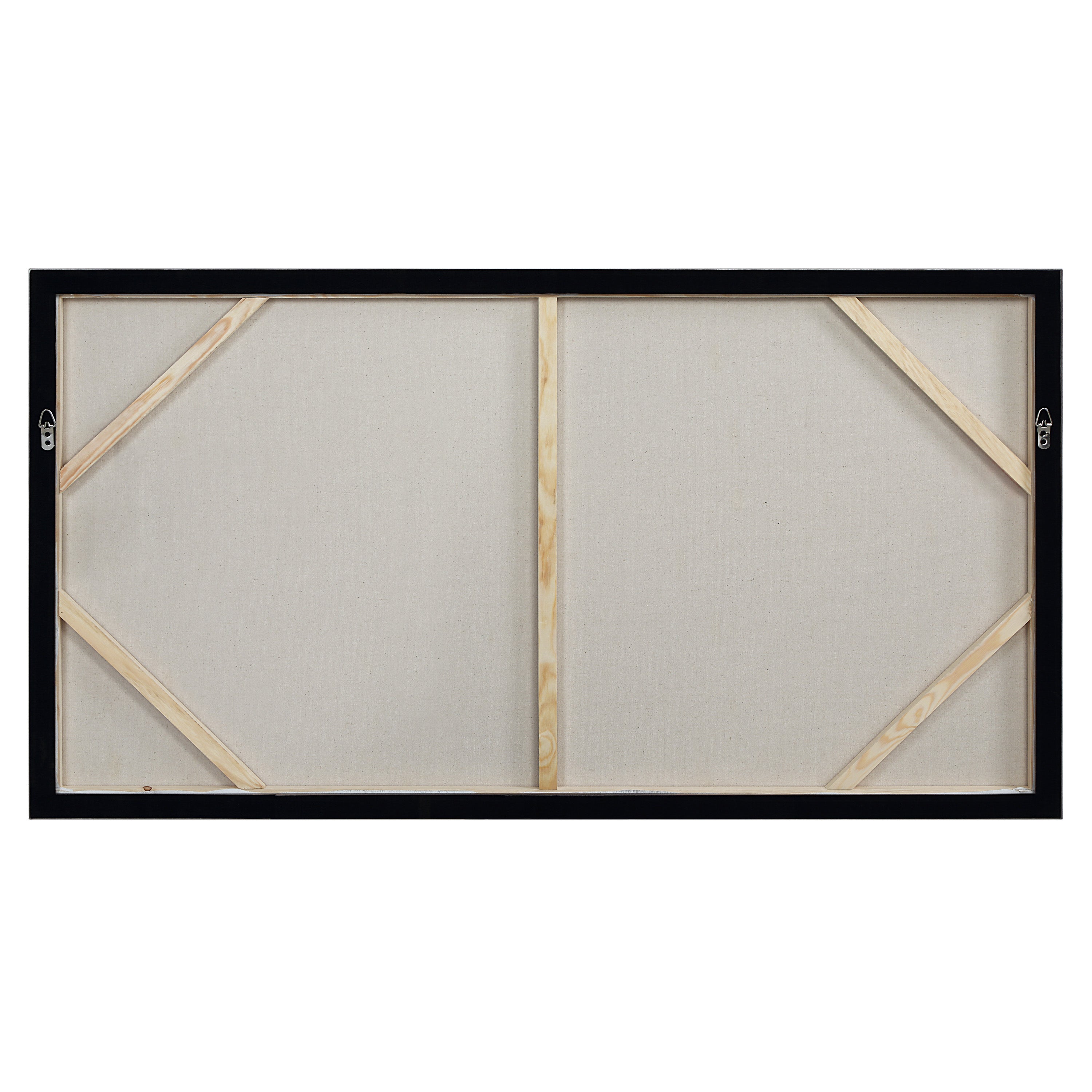 Paz 30" H x 55" W Canvas Art, Blue-Canvas Art-DECOROLALA