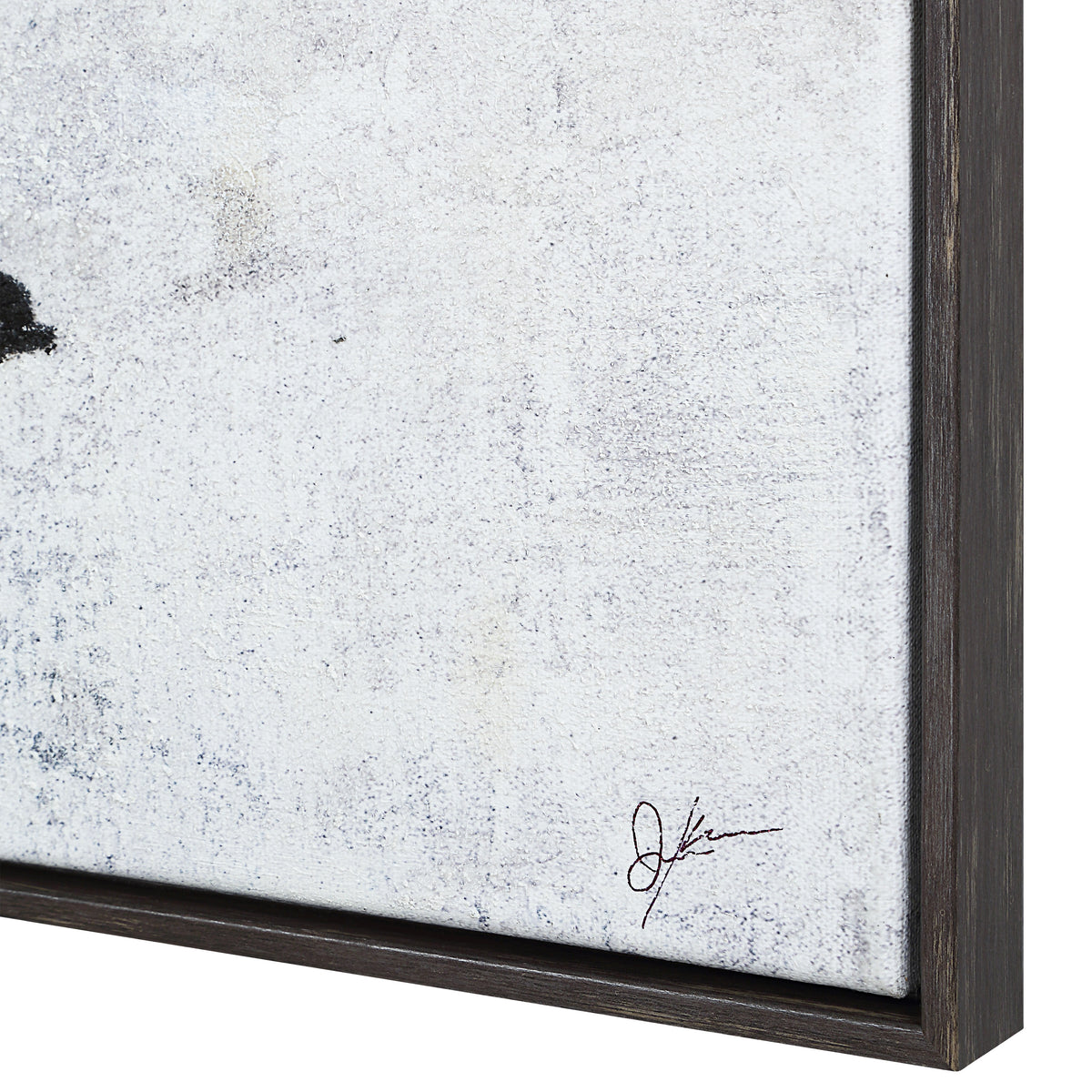 Paz 30" H x 55" W Canvas Art, Blue-Canvas Prints-DECOROLALA