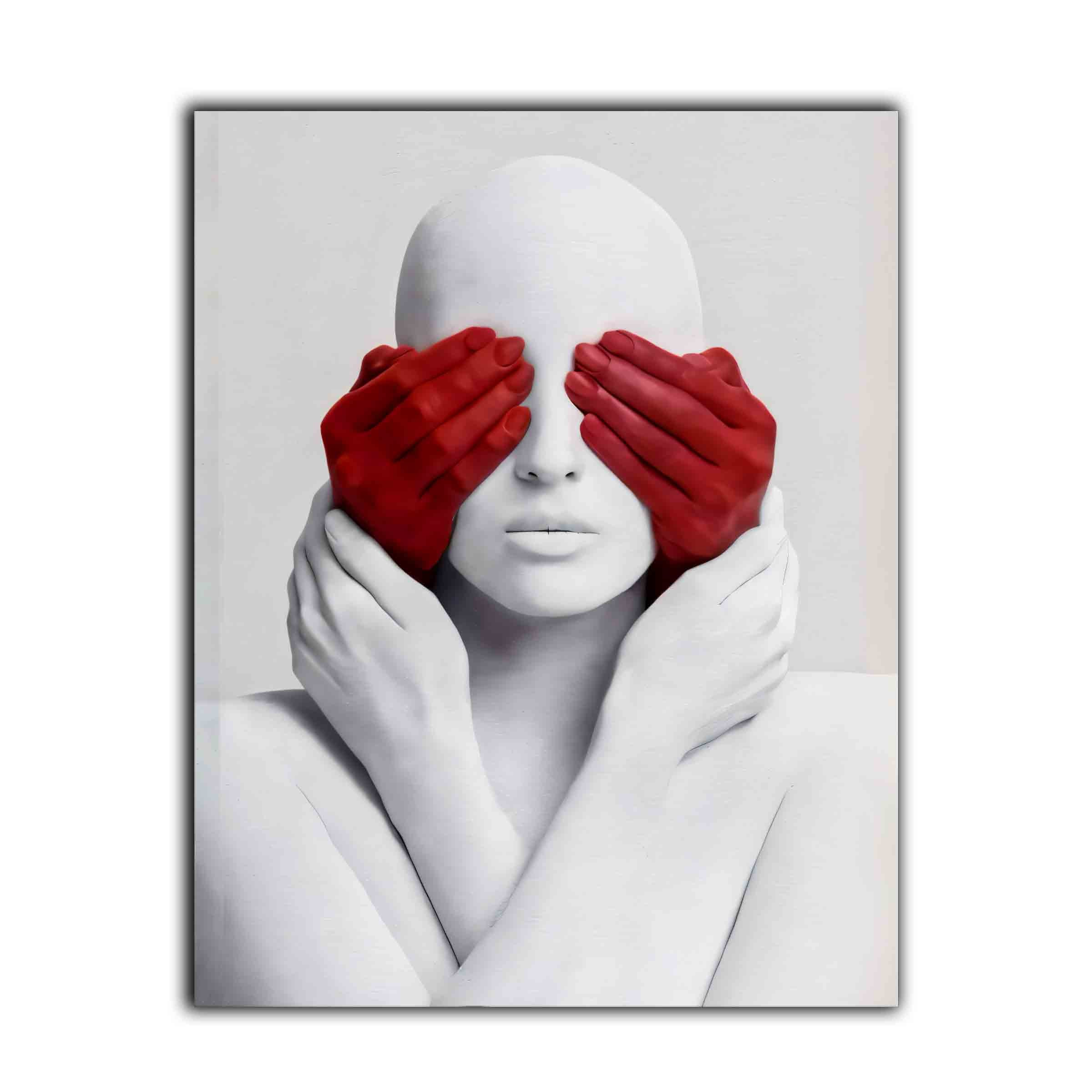 Peek-A-Boo Canvas Print 36x48-Canvas Print-DECOROLALA