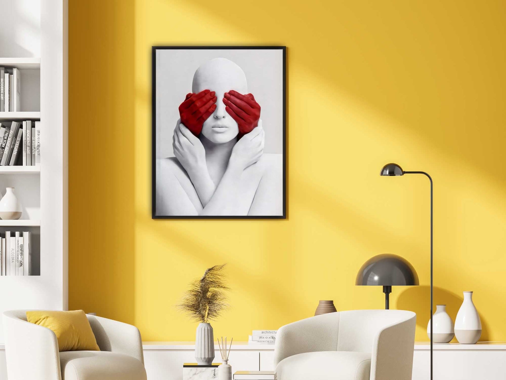 Peek-A-Boo Canvas Print 36x48-Canvas Print-DECOROLALA