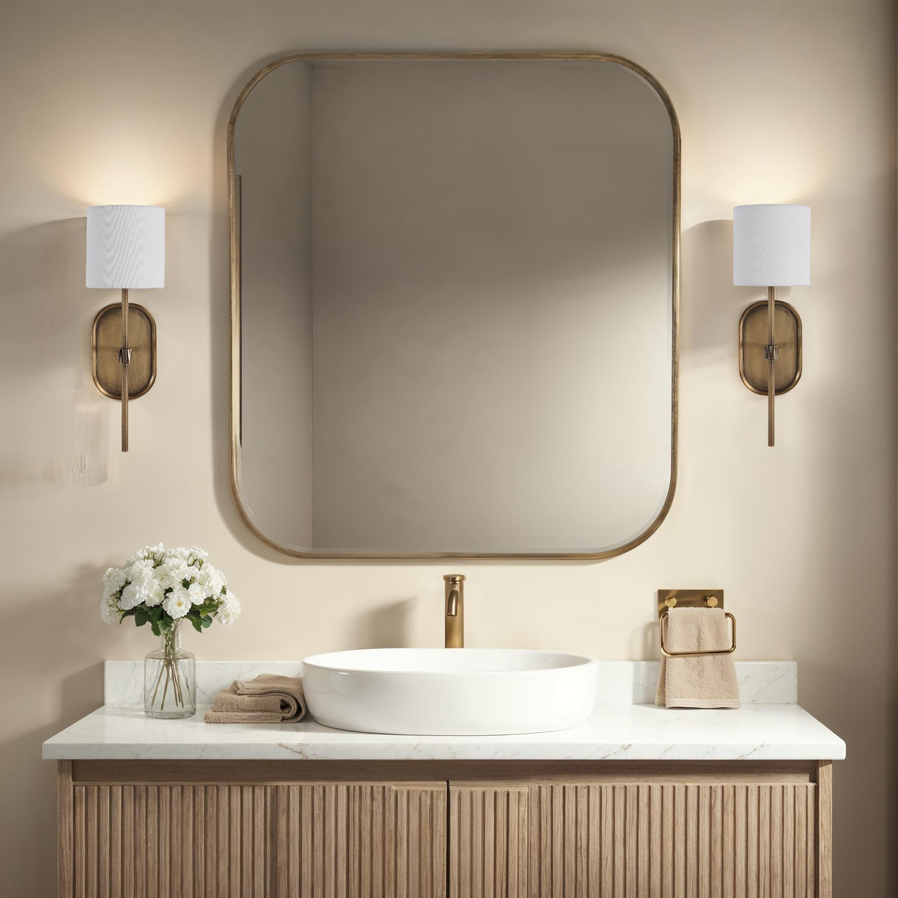 Peonia 17.5" Height Wall Sconce, Yellow-Wall Sconce-DECOROLALA