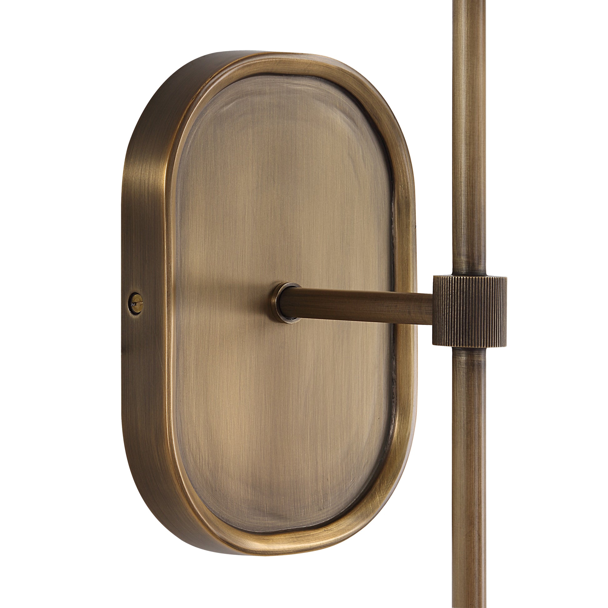 Peonia 17.5" Wall Sconce Antique Brass-Wall Sconce-DECOROLALA