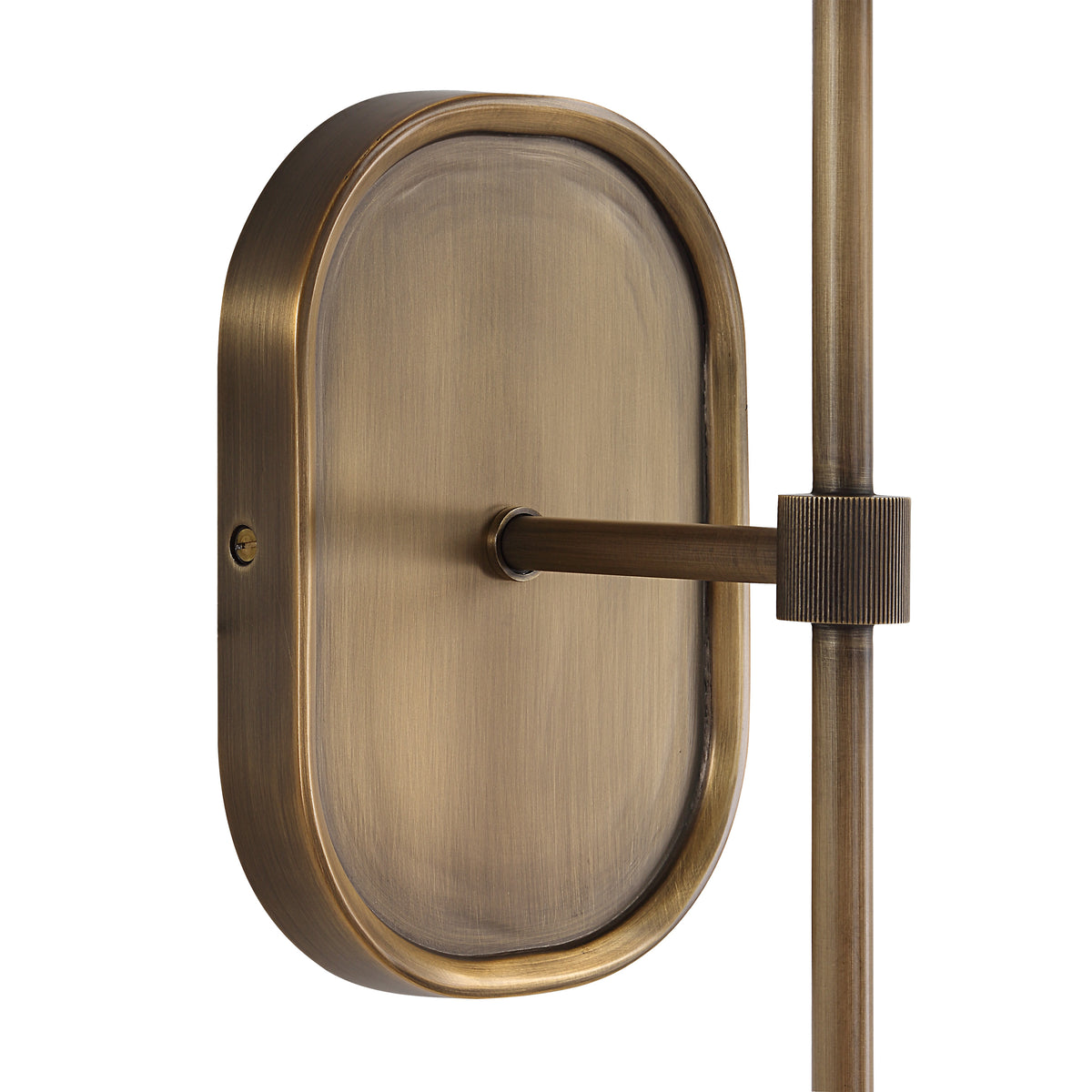 Peonia 17.5" Wall Sconce Antique Brass-Wall Sconces-DECOROLALA