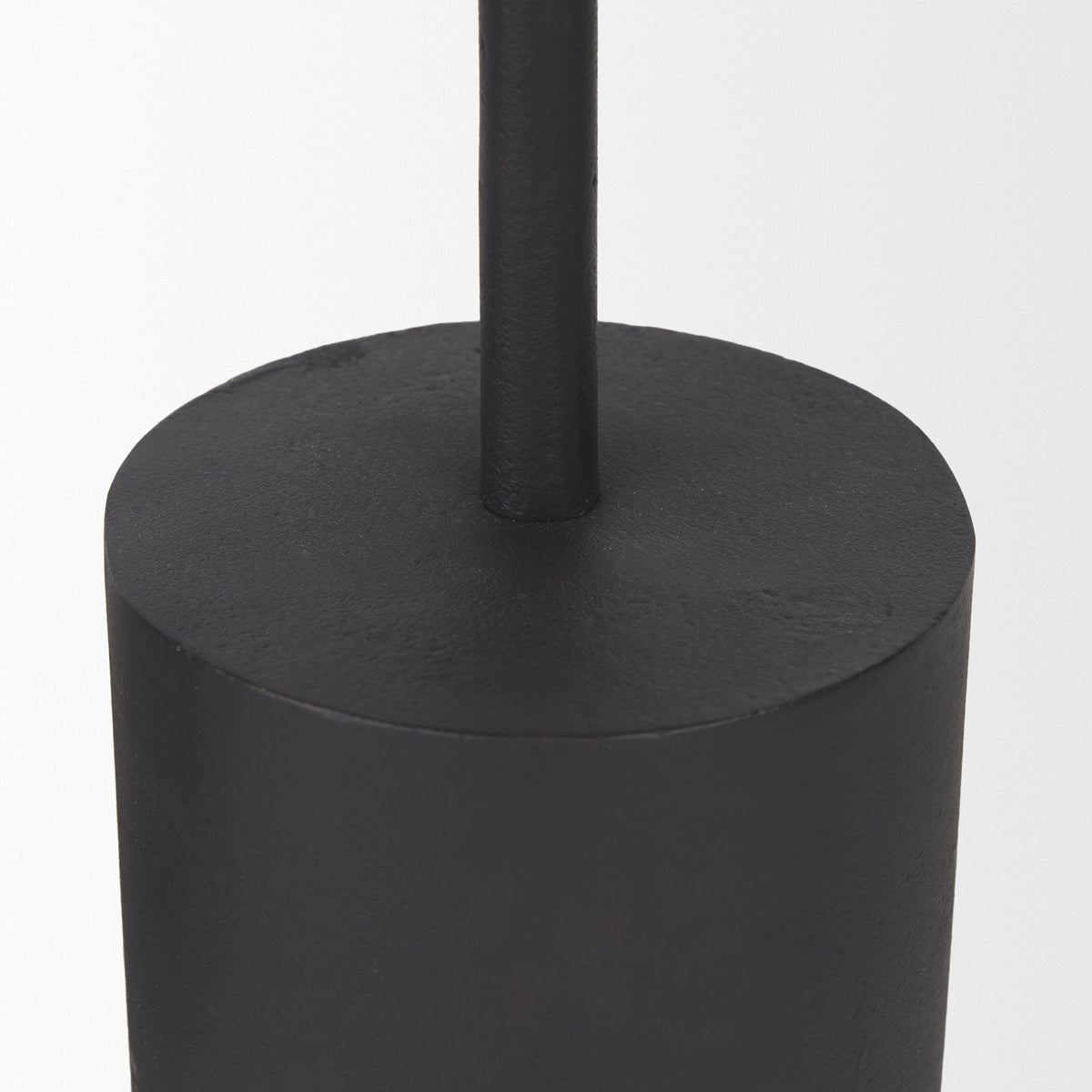 Petria Textured Metal Taper Candle Holders-Table Candle Holders-DECOROLALA