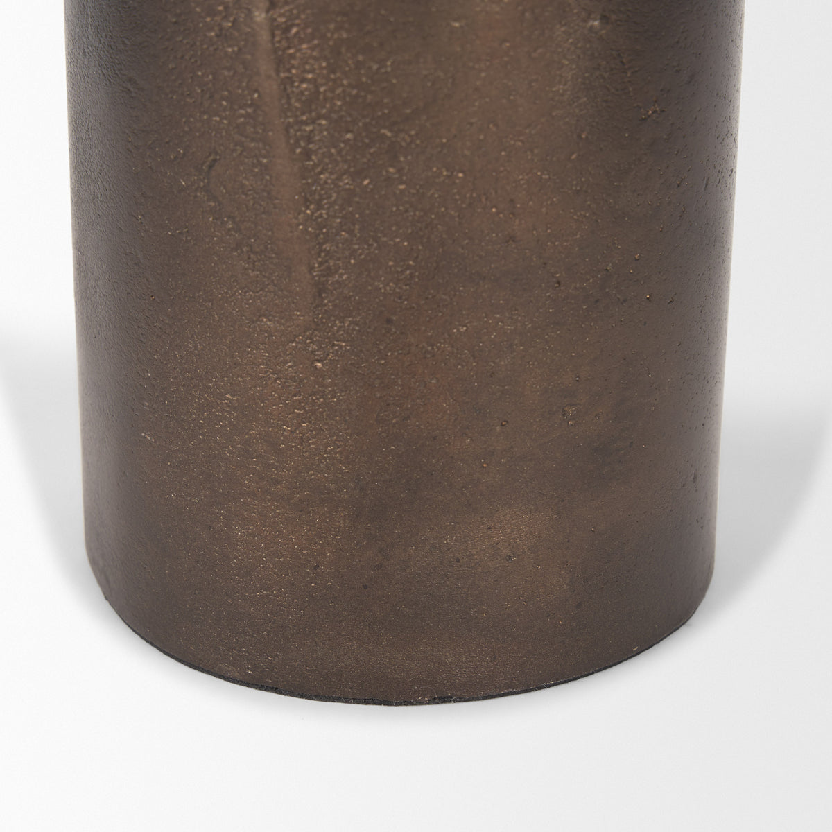 Petria Textured Metal Taper Candle Holders-Table Candle Holders-DECOROLALA