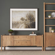 Phil Dark Brown Wood Media Console-Media Consoles-DECOROLALA