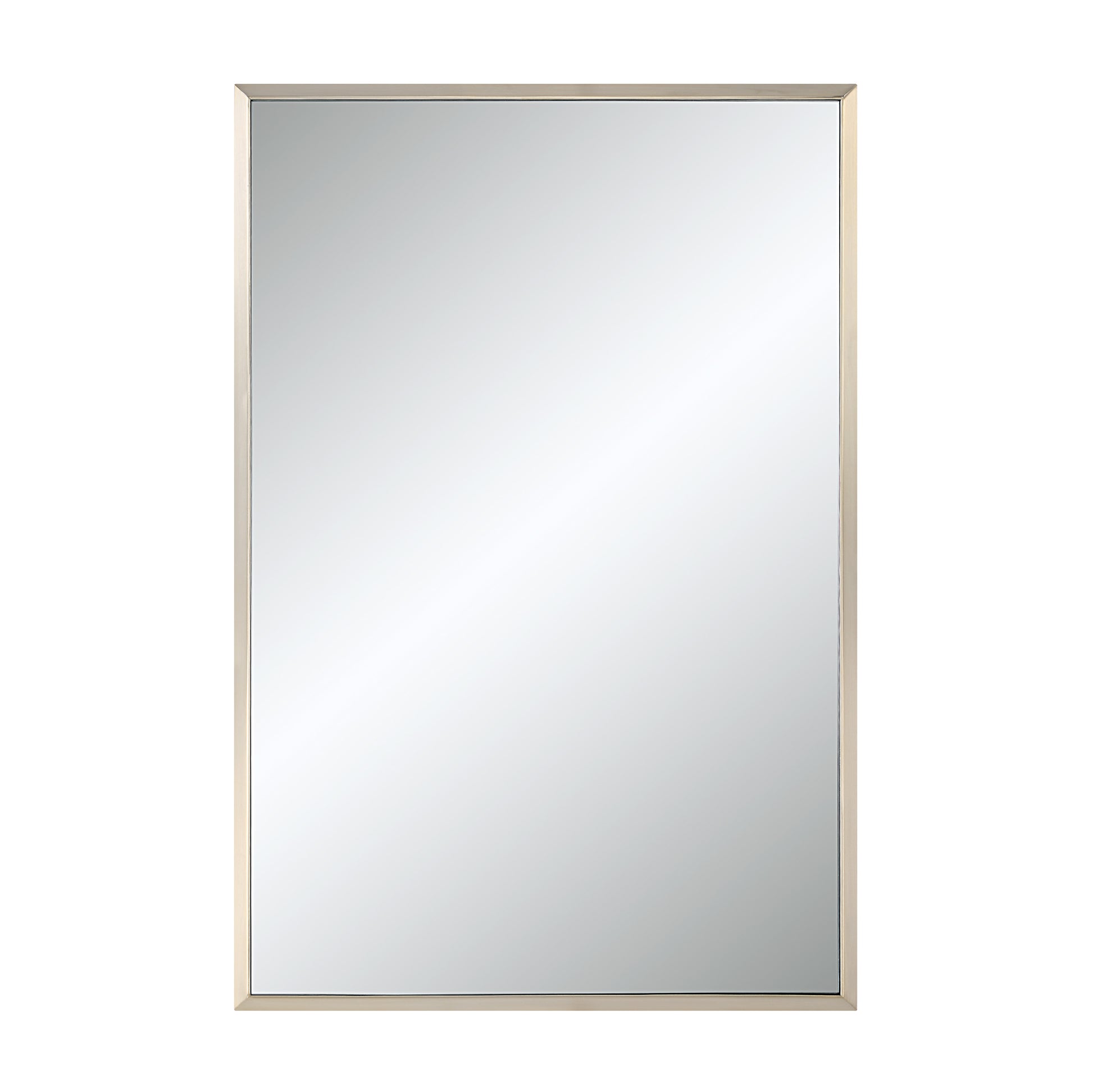 Pia 36" H x 24" W Wall Mirror, Yellow-Mirror-DECOROLALA
