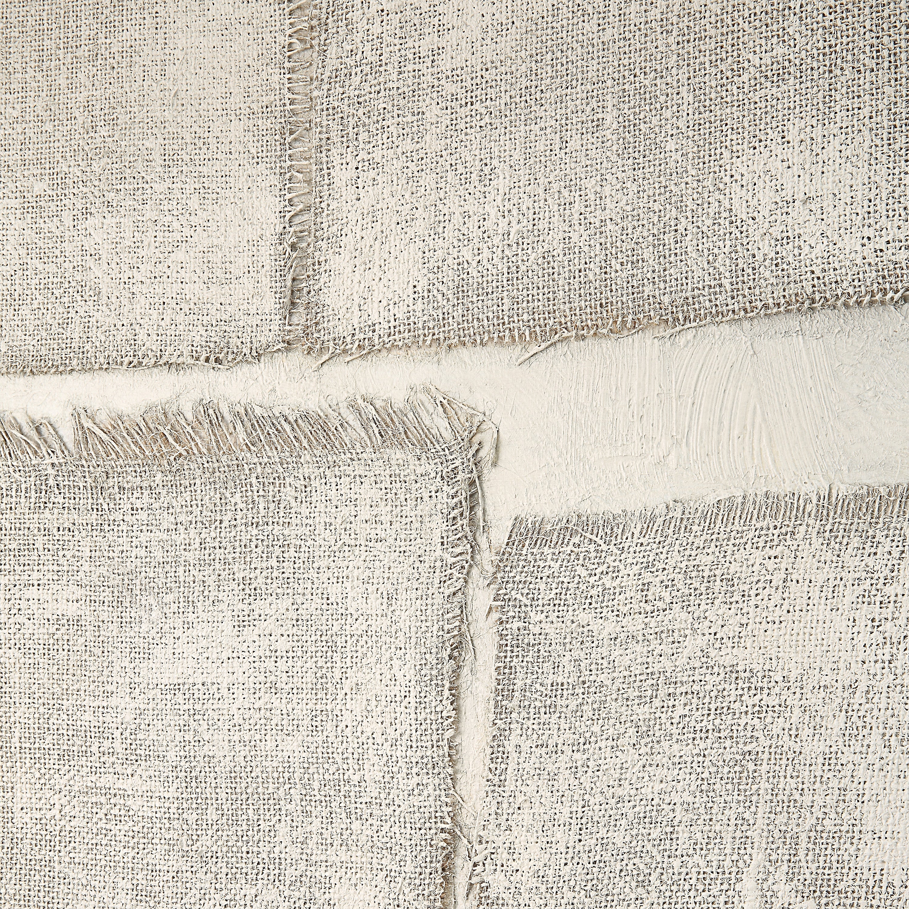 Picardy 60.3" Wide Wall Art with Wood Frame, Oak-Canvas Art-DECOROLALA