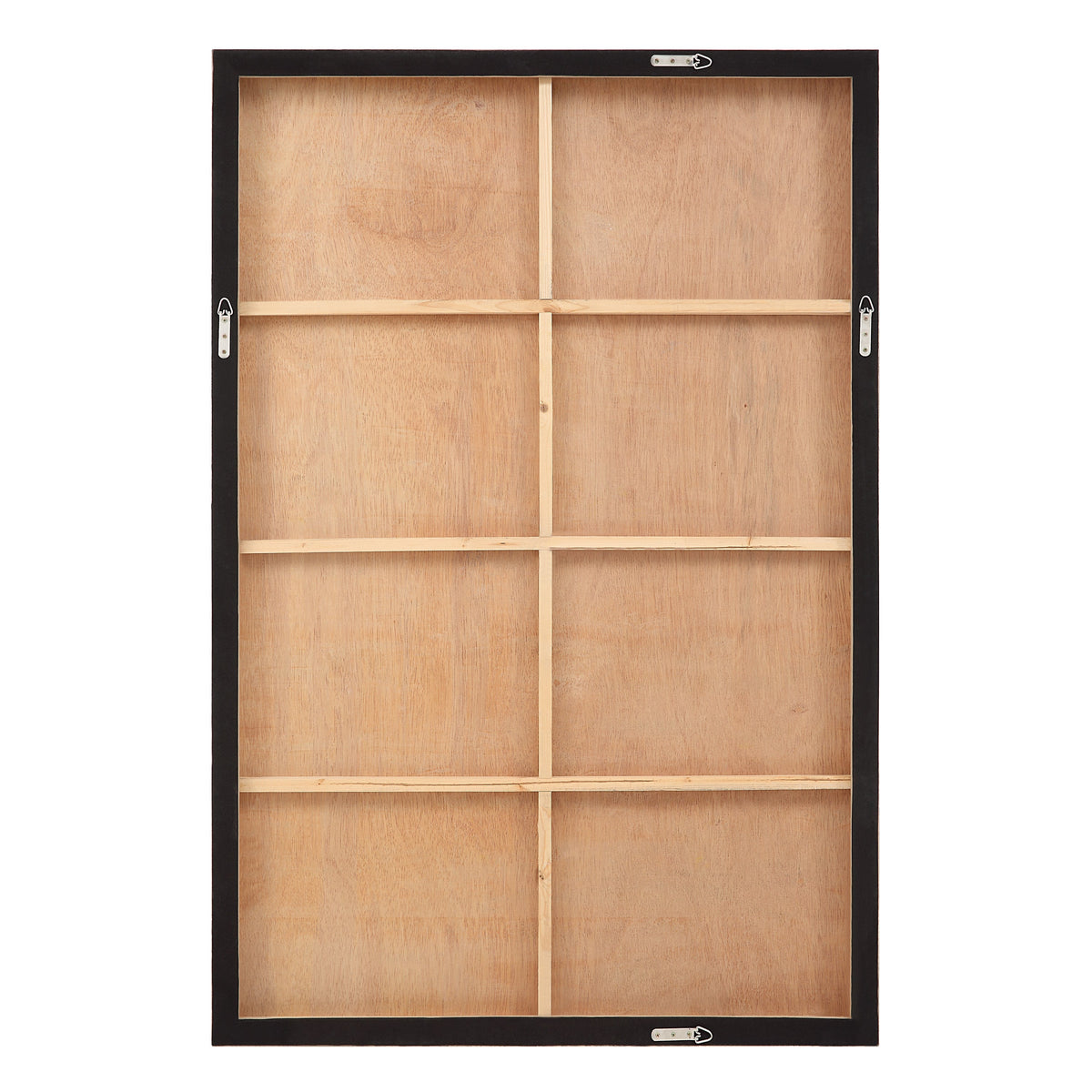 Picardy 60.3" Wide Wall Art with Wood Frame, Oak-Canvas Prints-DECOROLALA