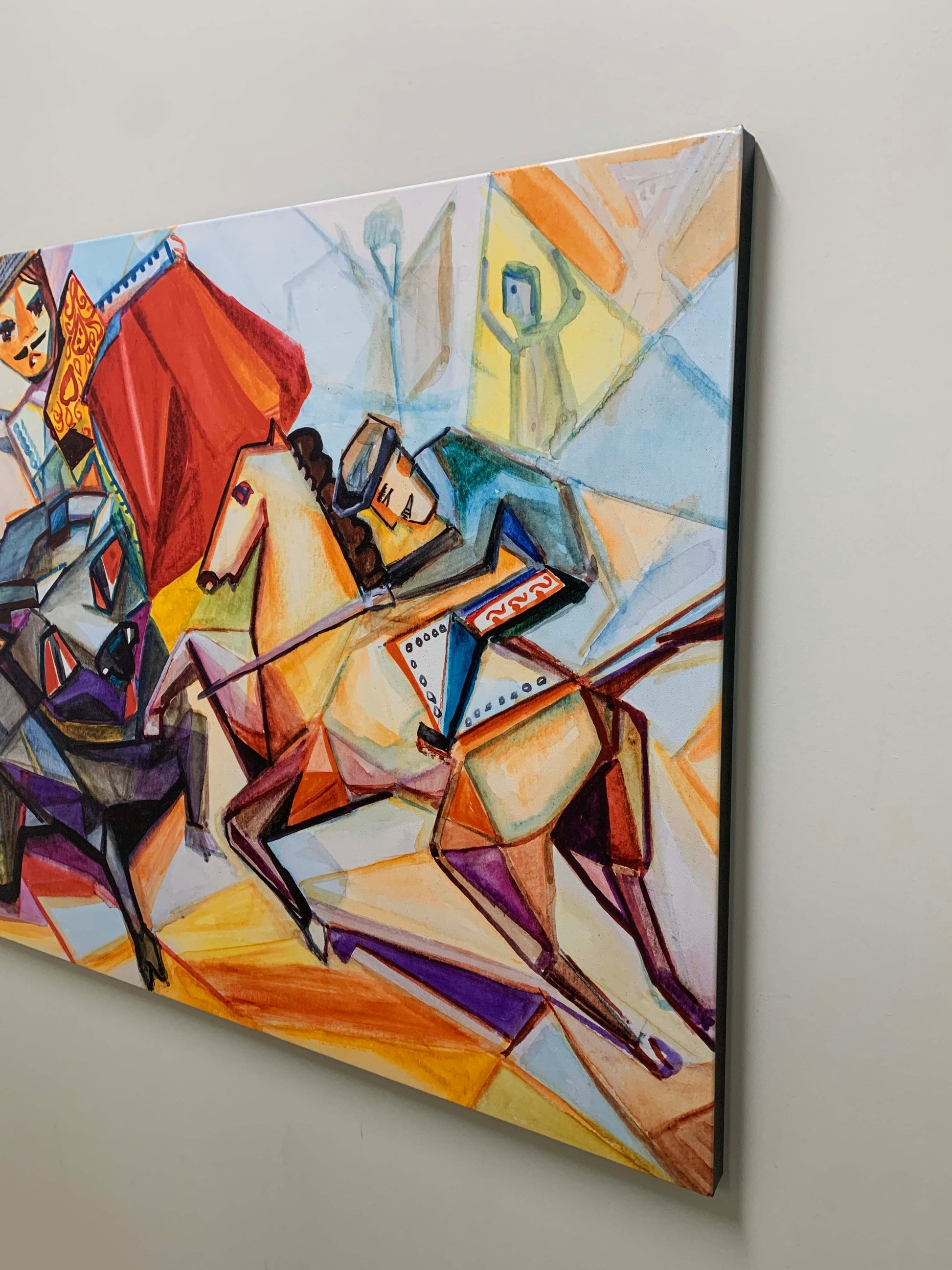 Picasso I Fine Art Canvas 48x36 RGB Varnish-Wall Art-DECOROLALA