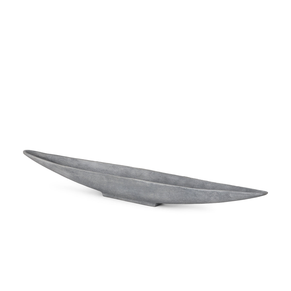 Piero Large Concrete Finished Metal Decorative Bowl-Bowls-DECOROLALA