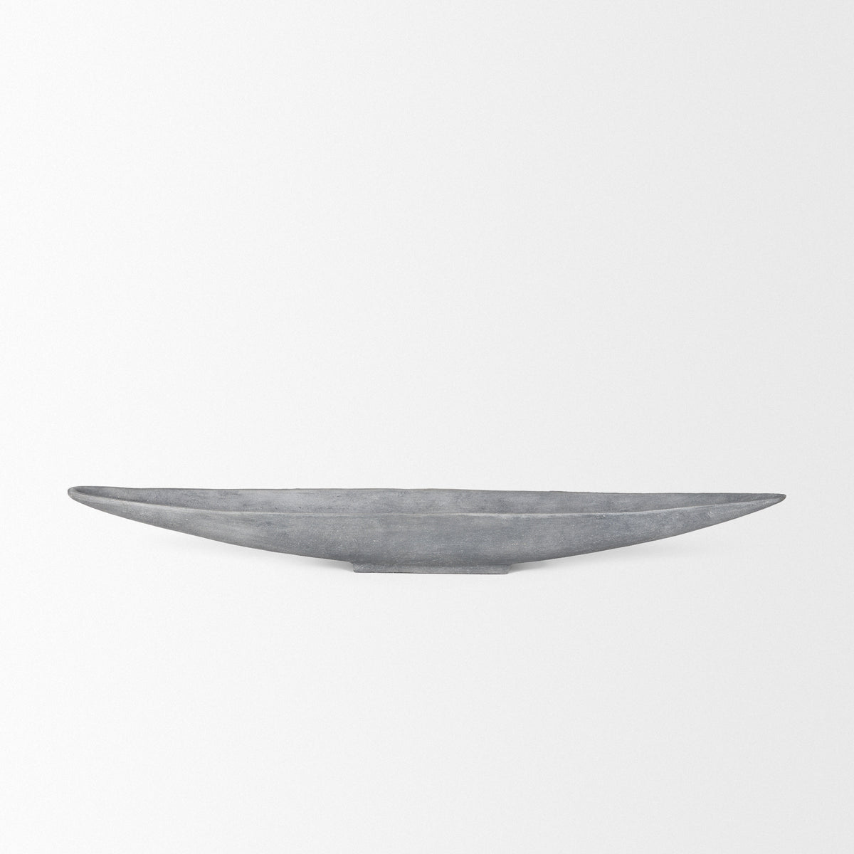 Piero Large Concrete Finished Metal Decorative Bowl-Bowls-DECOROLALA