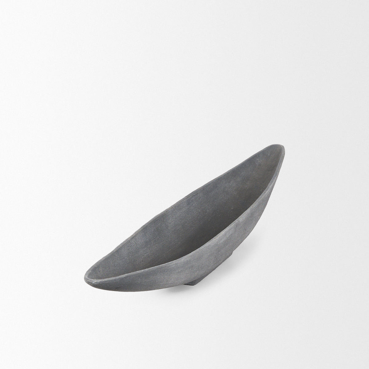 Piero Small Concrete Finished Metal Decorative Bowl-Bowls-DECOROLALA