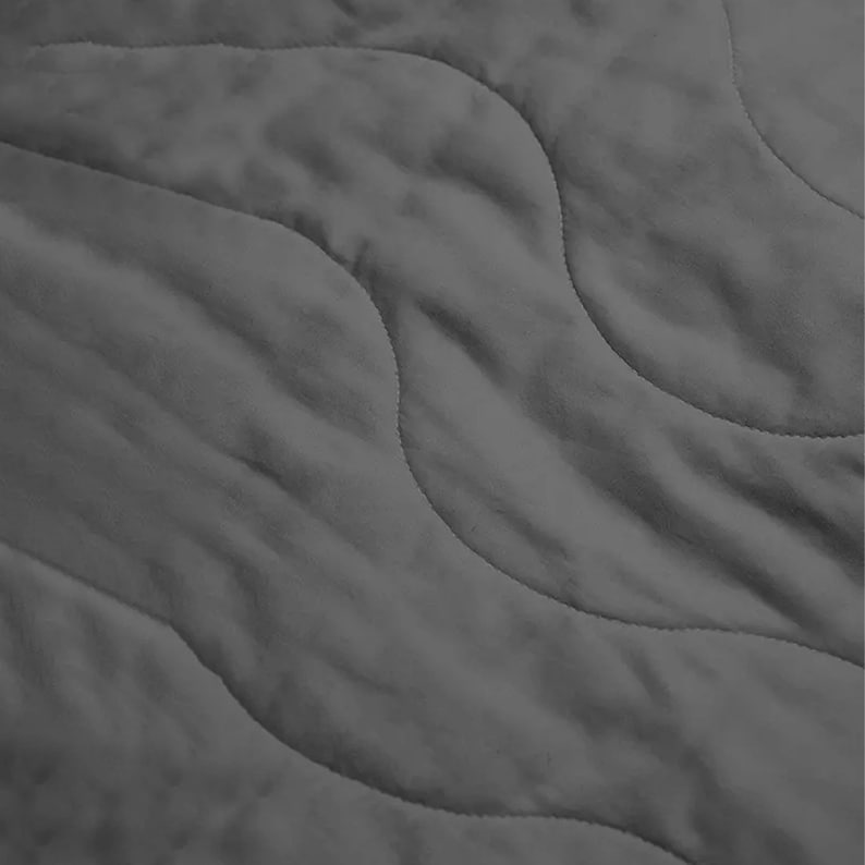Piglet Stitch Pure Cotton Sateen Quilt Set-Quilt-DECOROLALA