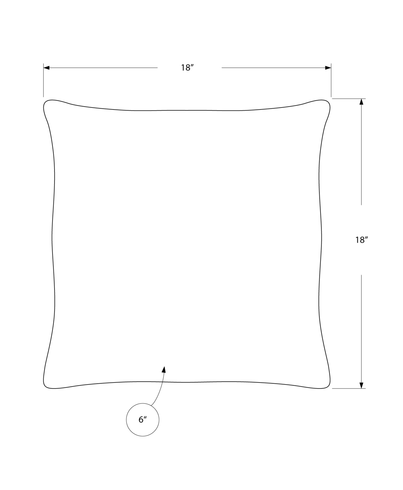 Pillow - 18"X 18" / Light / Dark Taupe Abstract Dot / 1pc-Pillow-DECOROLALA