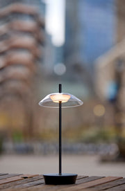 Pina LED Cordless Table Lamp - Black-Lighting-DECOROLALA