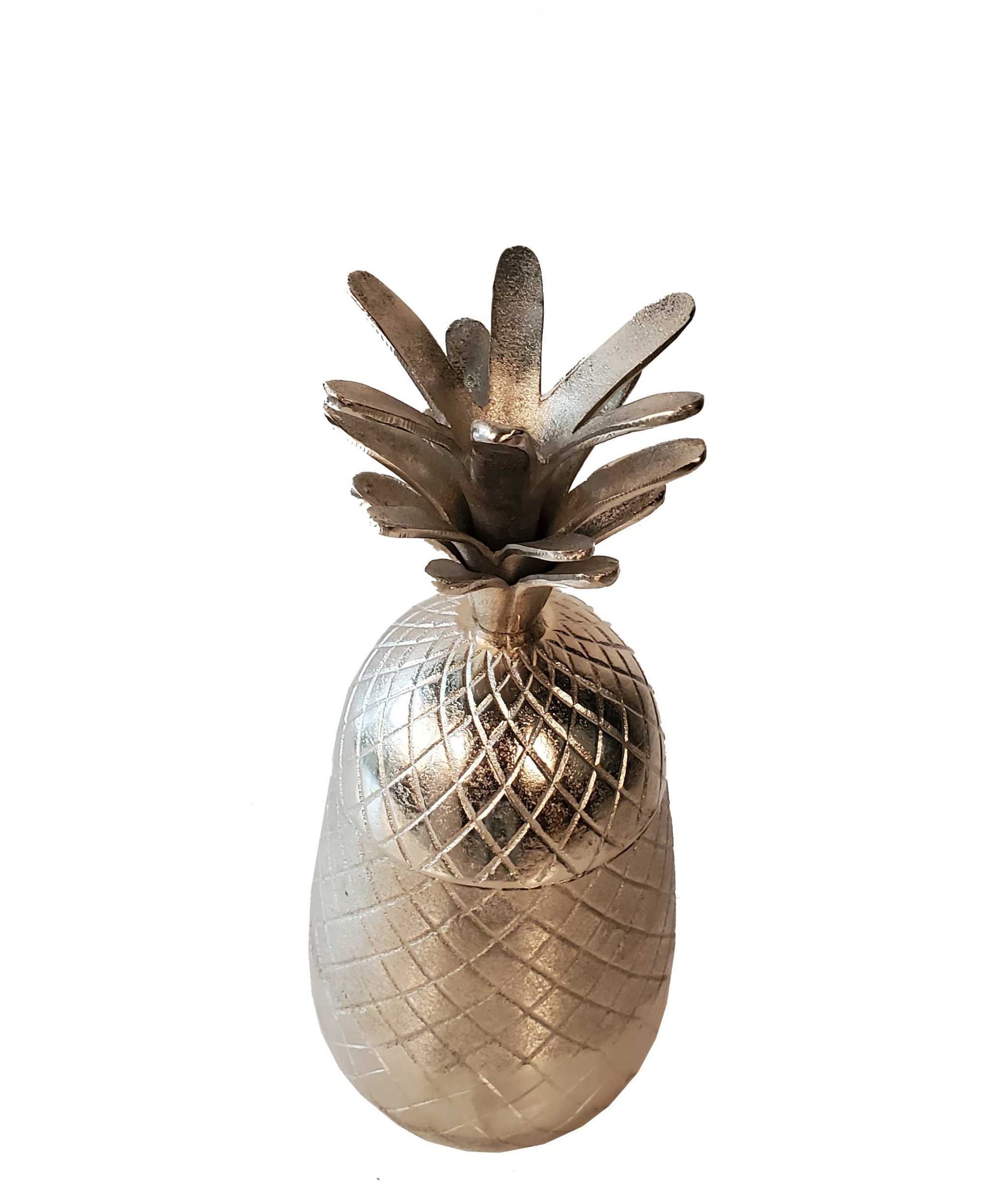 Pineapple Storage Aluminium Decor-Sculptures-DECOROLALA