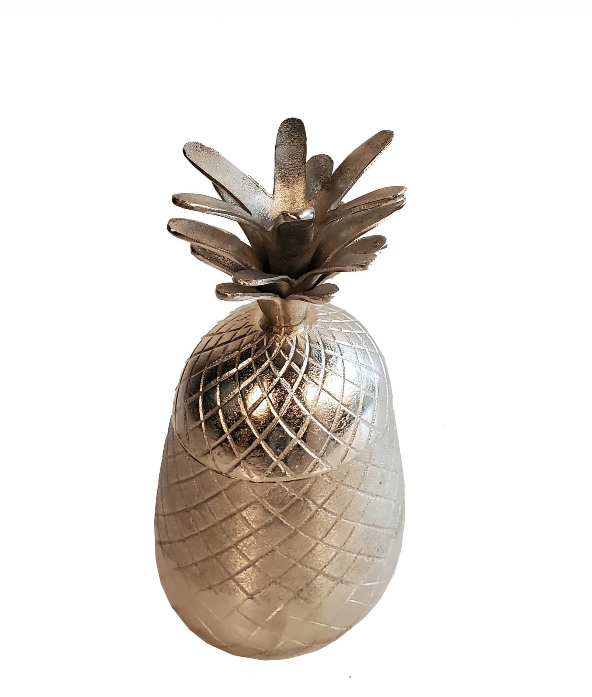 Pineapple Storage Aluminium Decor-Sculptures-DECOROLALA