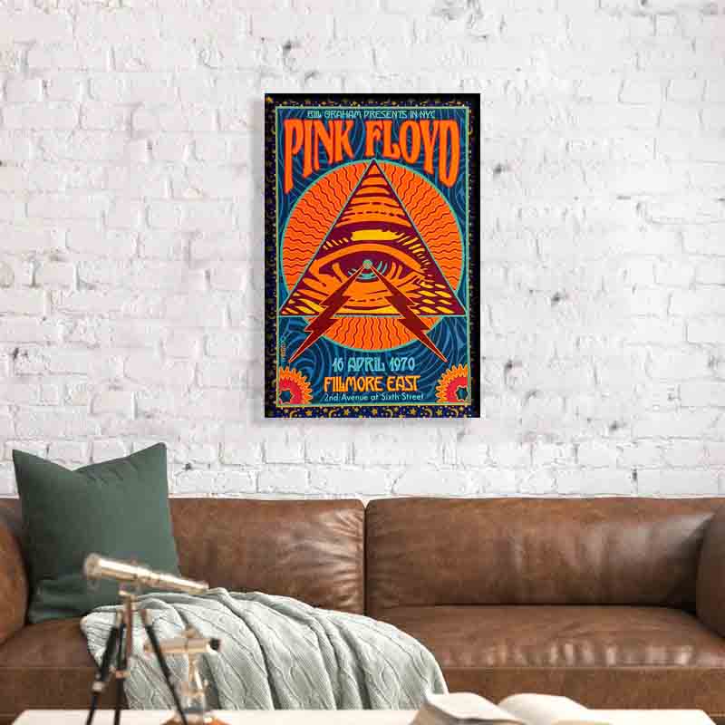 Pink Floyd The Wall Vintage Music Poster-Wall Art-DECOROLALA