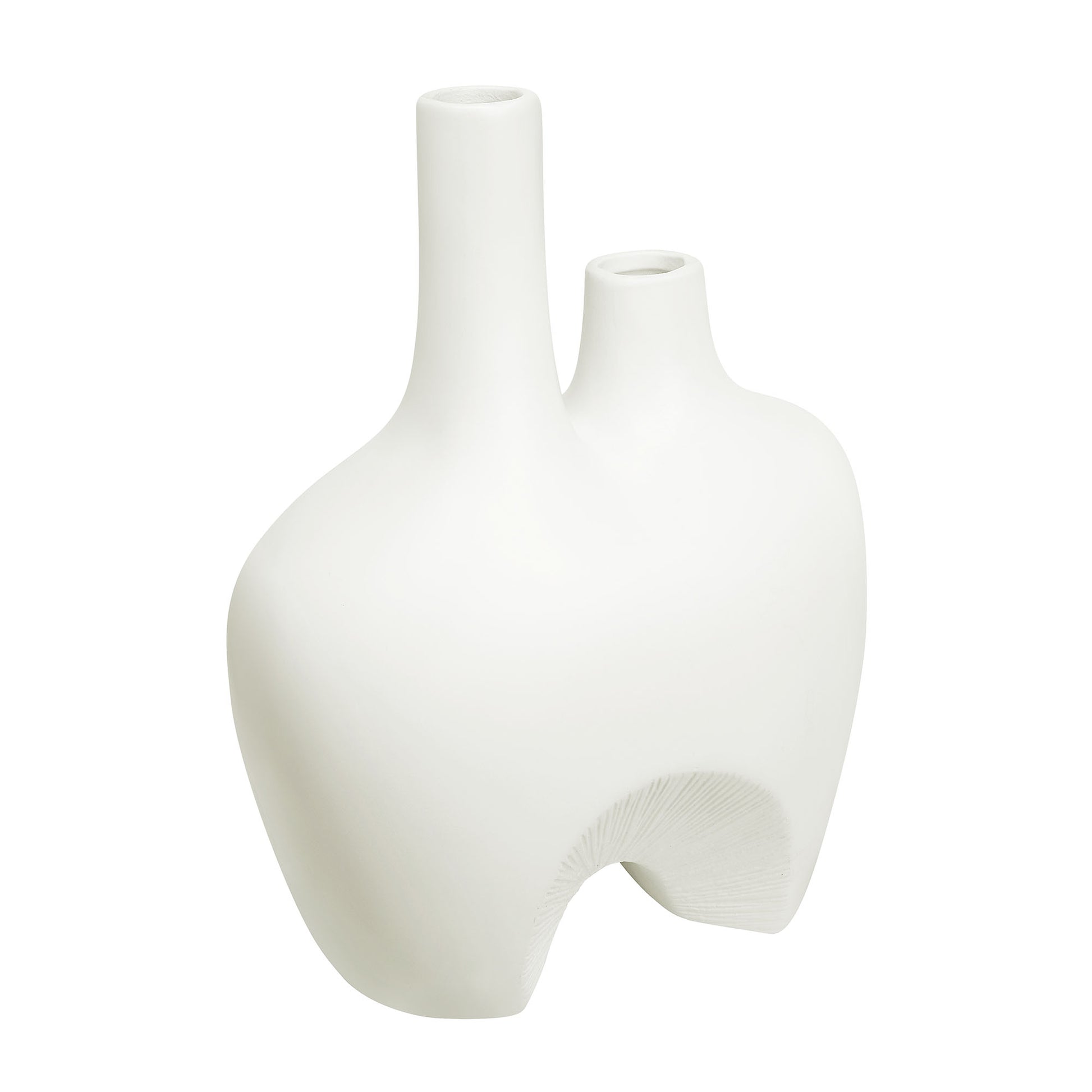 Pioneer Indoor Ceramic Vase , Off-White-Vase-DECOROLALA