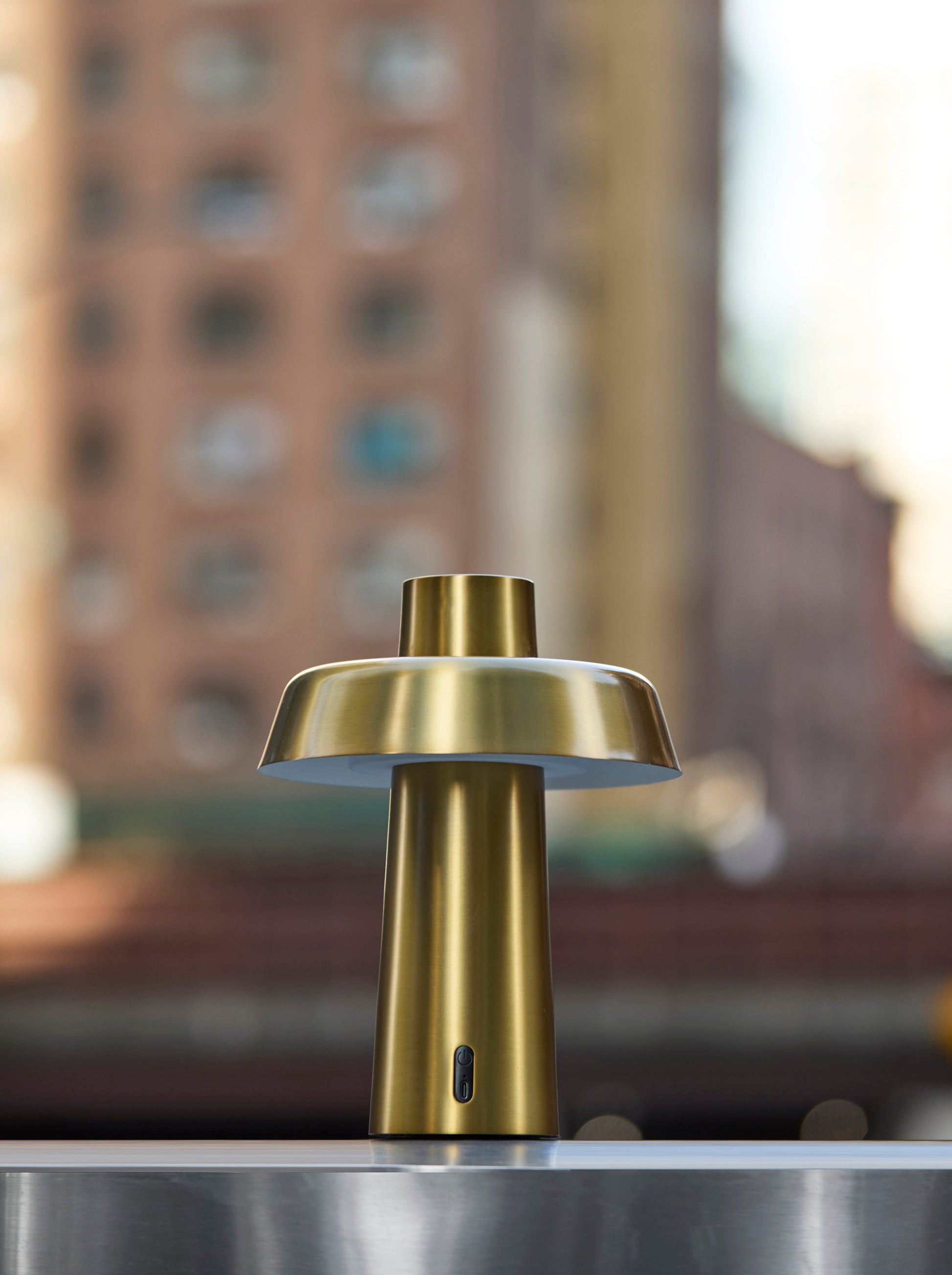 Pirlo LED Cordless Table Lamp- Antique Brass-Lighting-DECOROLALA