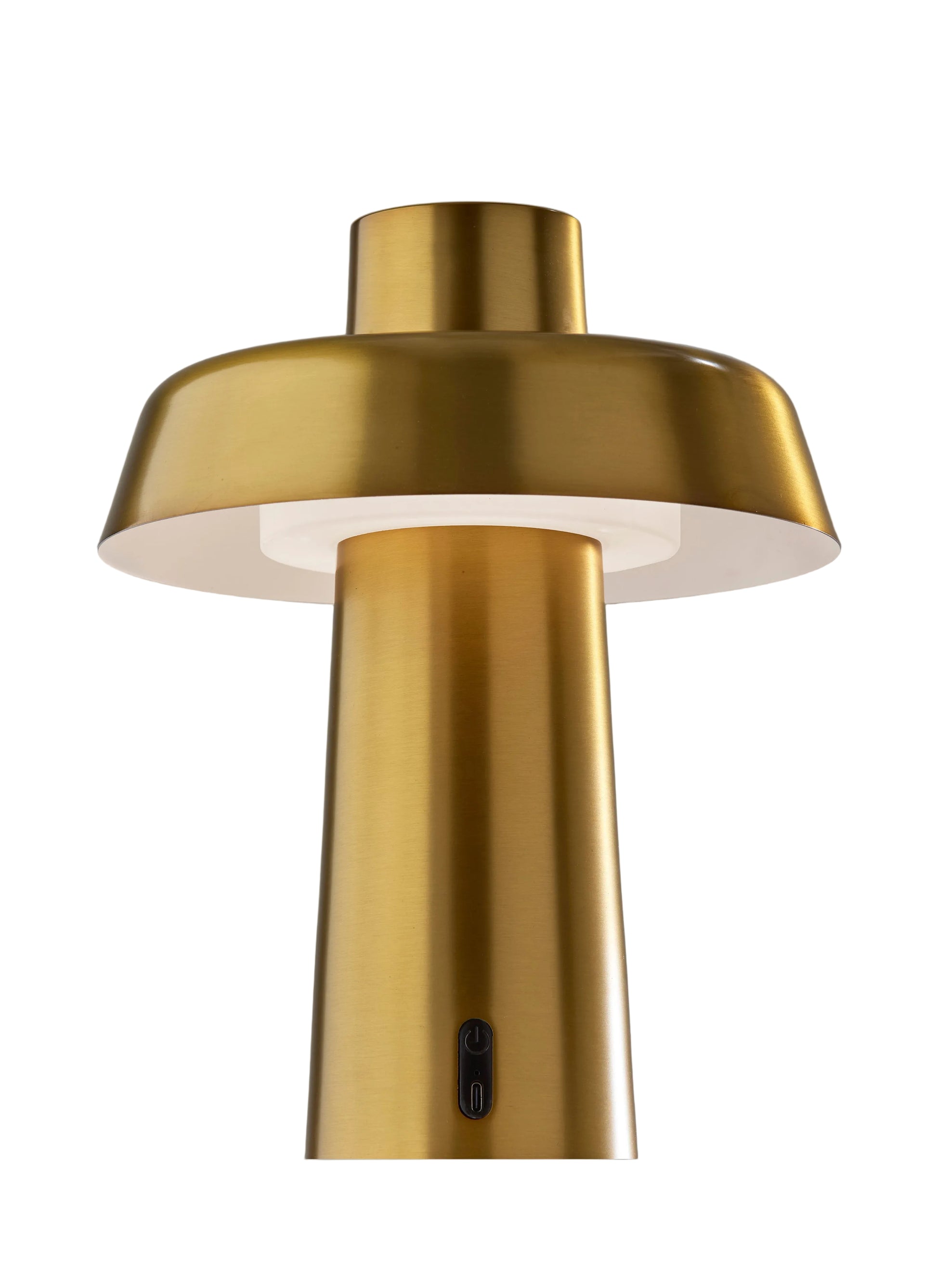 Pirlo LED Cordless Table Lamp- Antique Brass-Lighting-DECOROLALA