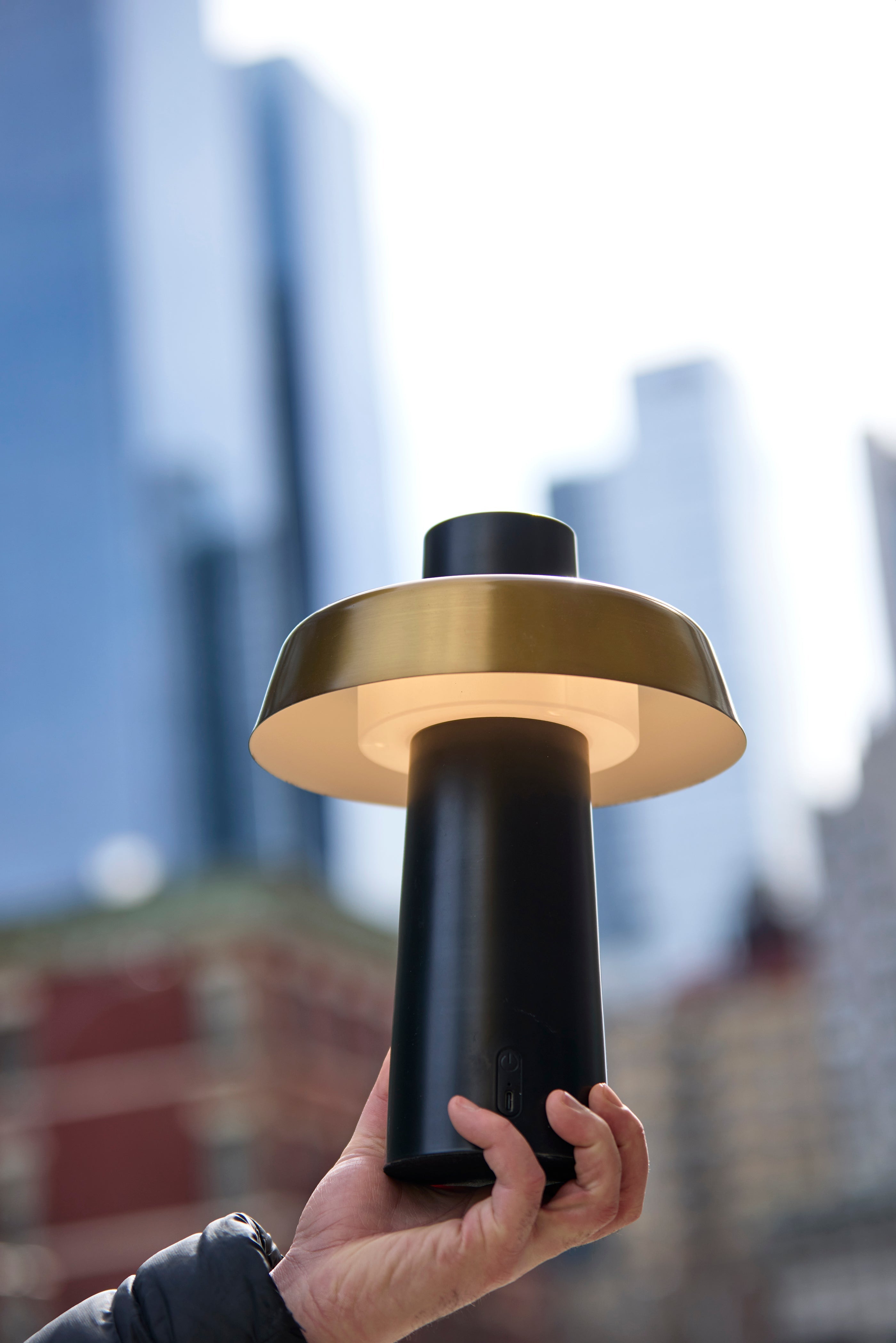 Pirlo LED Cordless Table Lamp- Black-Lighting-DECOROLALA