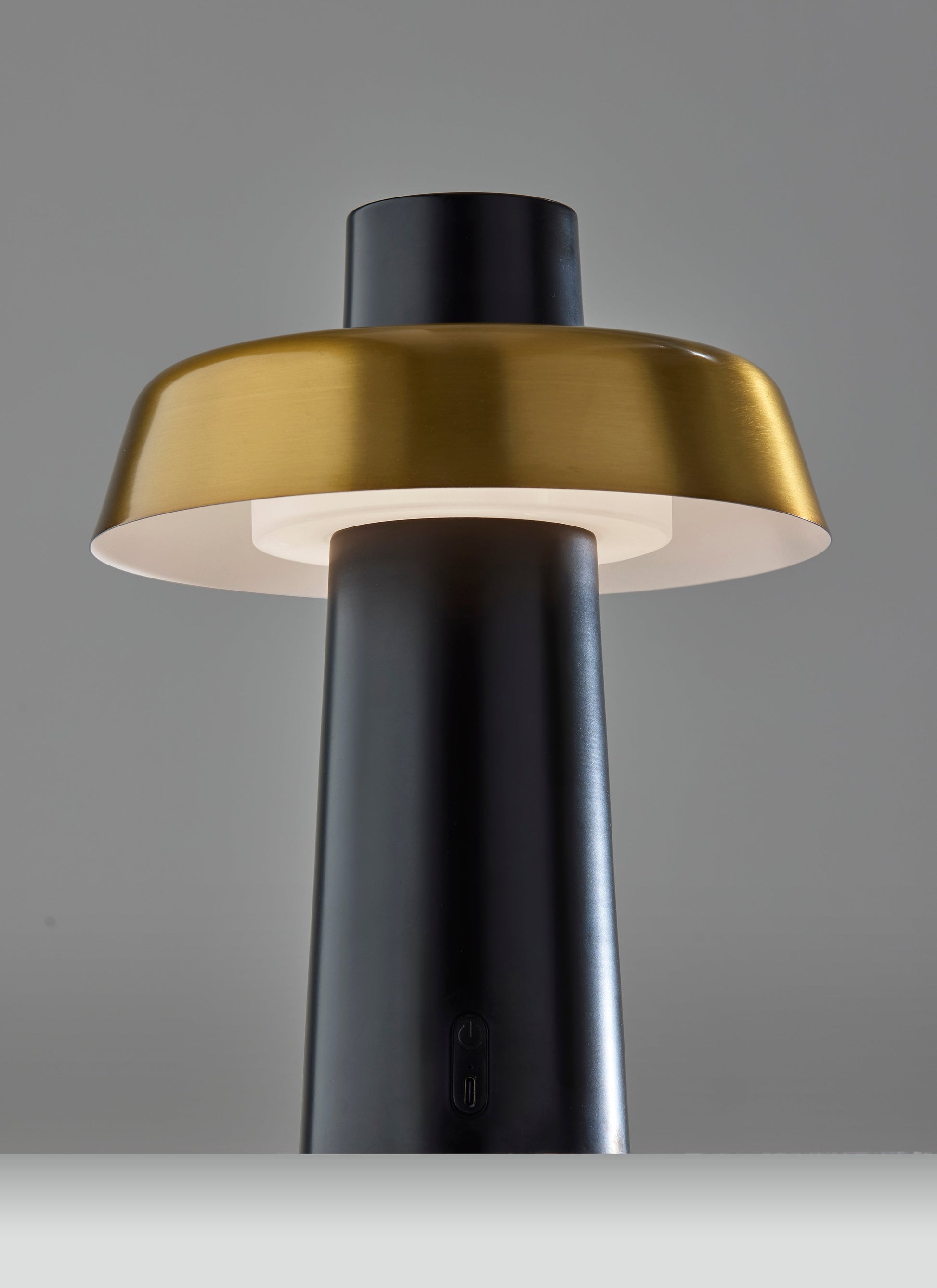 Pirlo LED Cordless Table Lamp- Black-Lighting-DECOROLALA