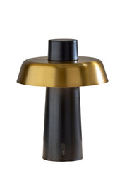 Pirlo LED Cordless Table Lamp- Black-Lighting-DECOROLALA