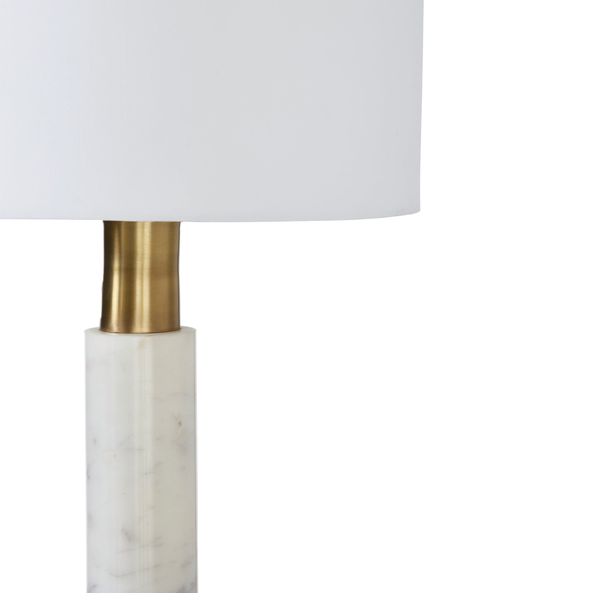 Pirot 27" Tall Table Lamp Antique Brushed Brass Iron-Table Lamp-DECOROLALA