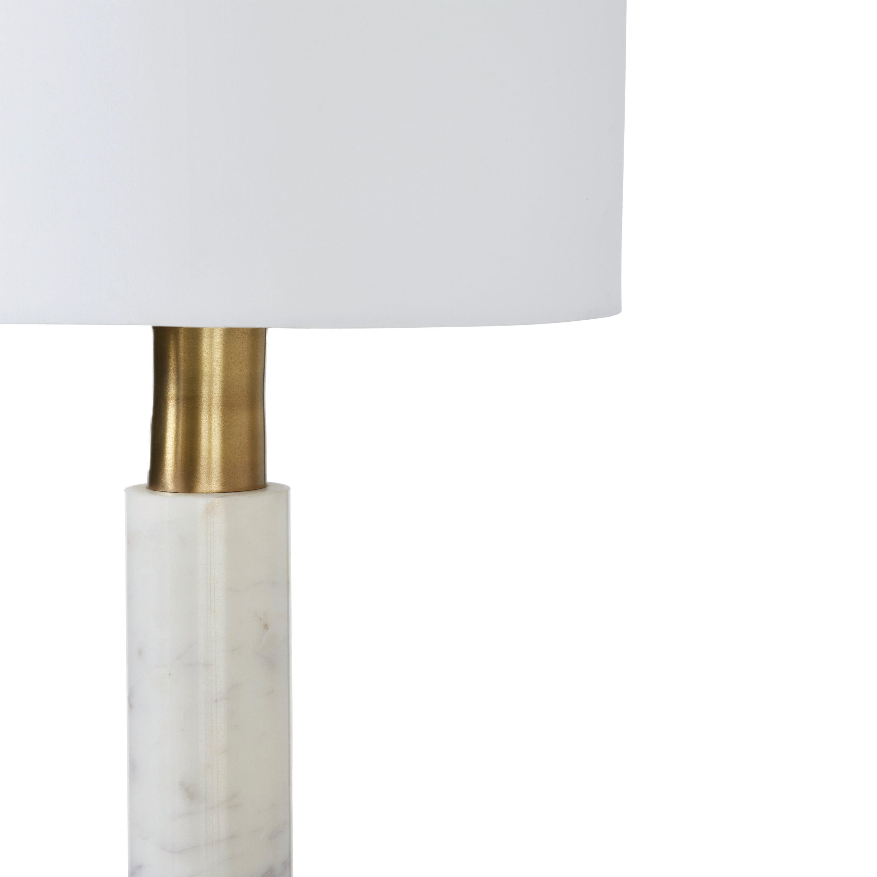 Pirot 27" Tall Table Lamp Antique Brushed Brass Iron-Table Lamp-DECOROLALA