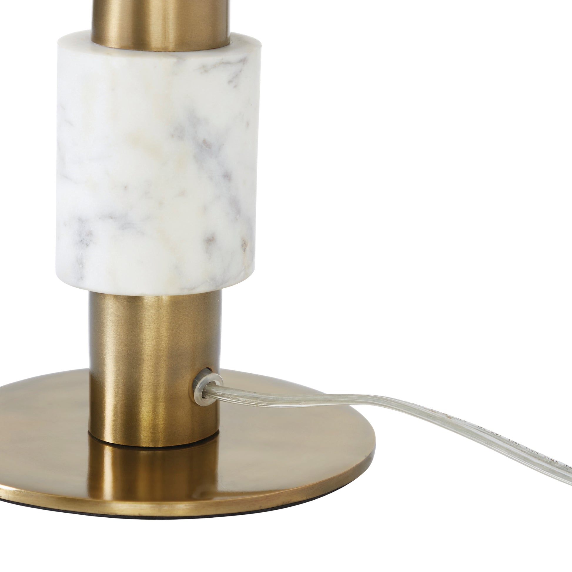 Pirot 27" Tall Table Lamp Antique Brushed Brass Iron-Table Lamp-DECOROLALA