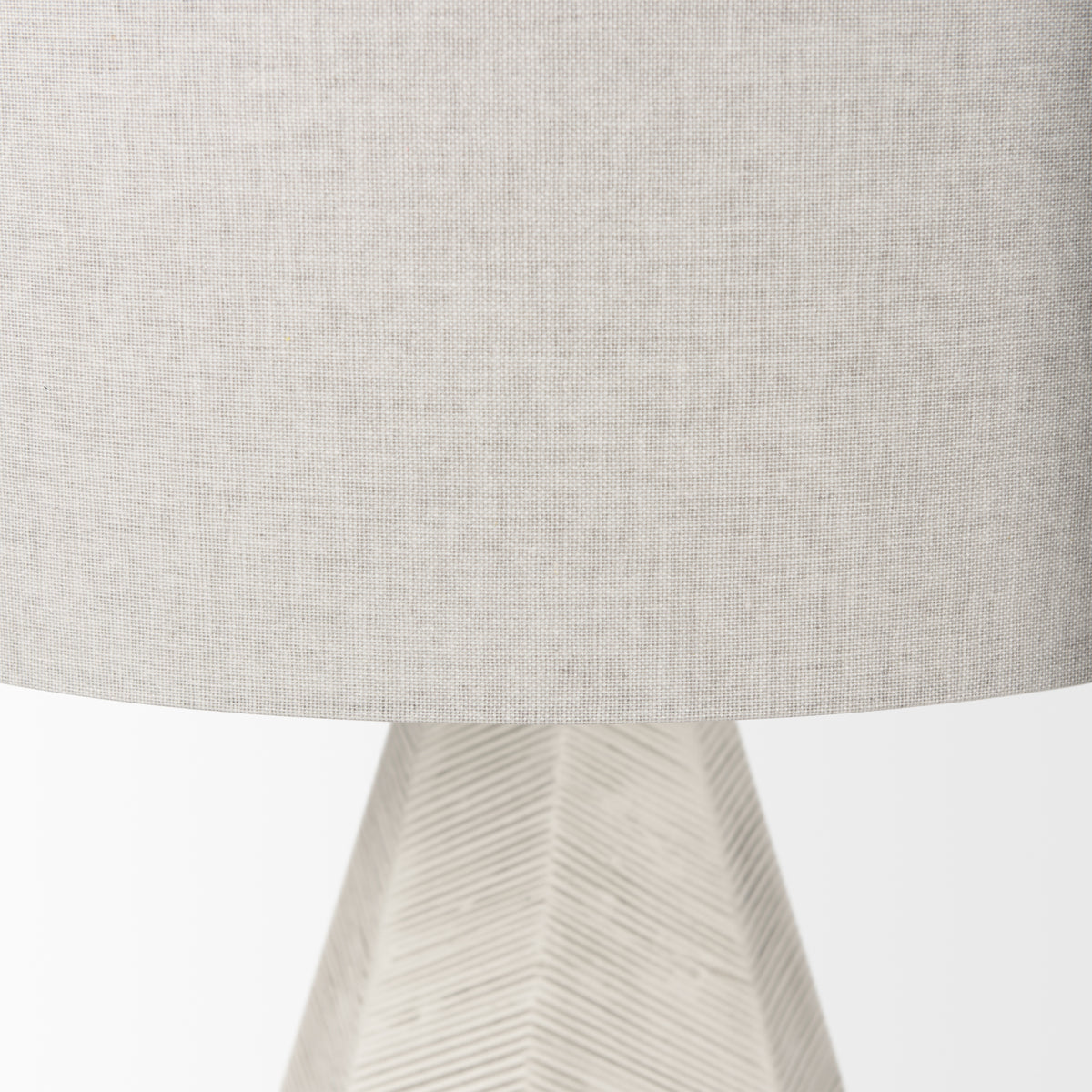 Piven w/ Gray Wash Textured Ceramic Table Lamp-Table Lamps-DECOROLALA