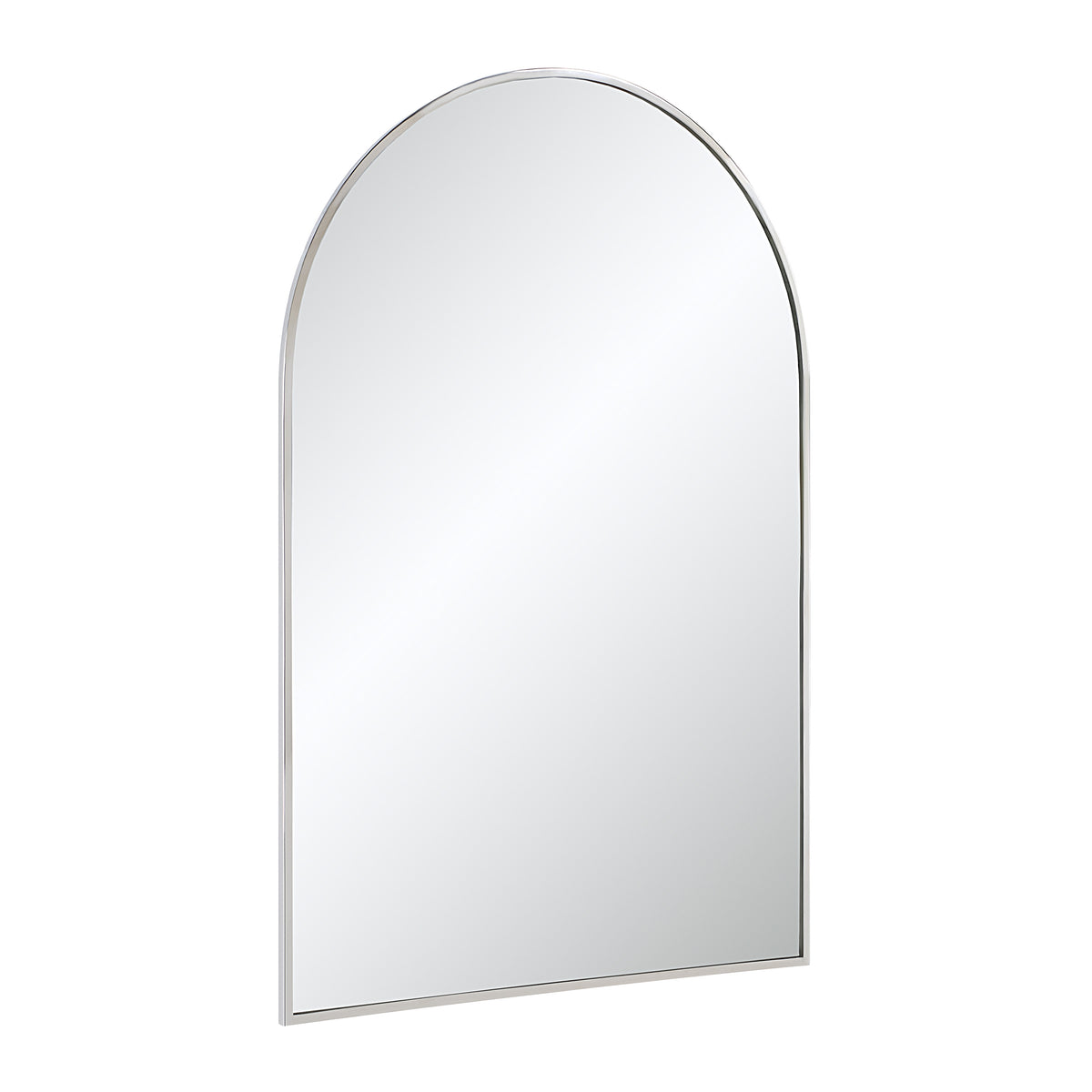 Plaka 36" H x 24" W Wall Mirror, Grey-Mirrors-DECOROLALA