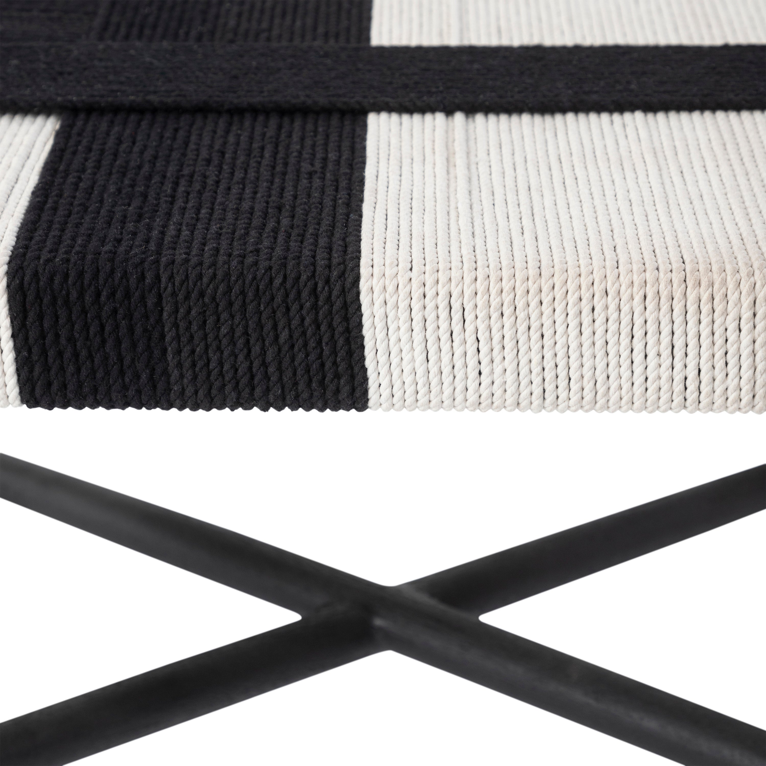 Plex 16.0" Height Stool, Black-Stool-DECOROLALA