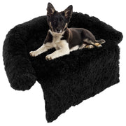 Plush Calming Dog Couch Bed with Anti-Slip Bottom-M-Dog Supplies-DECOROLALA