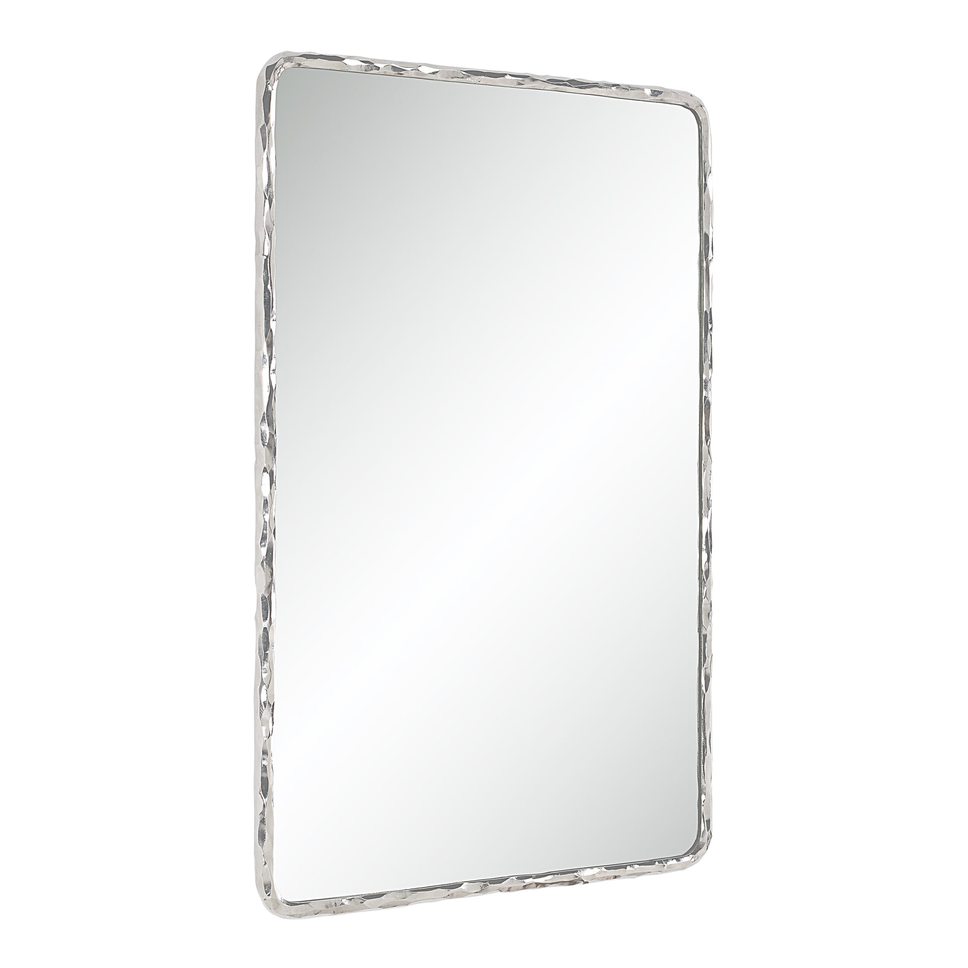 Pollonia 36" H x 24" W Wall Mirror, Grey-Mirror-DECOROLALA