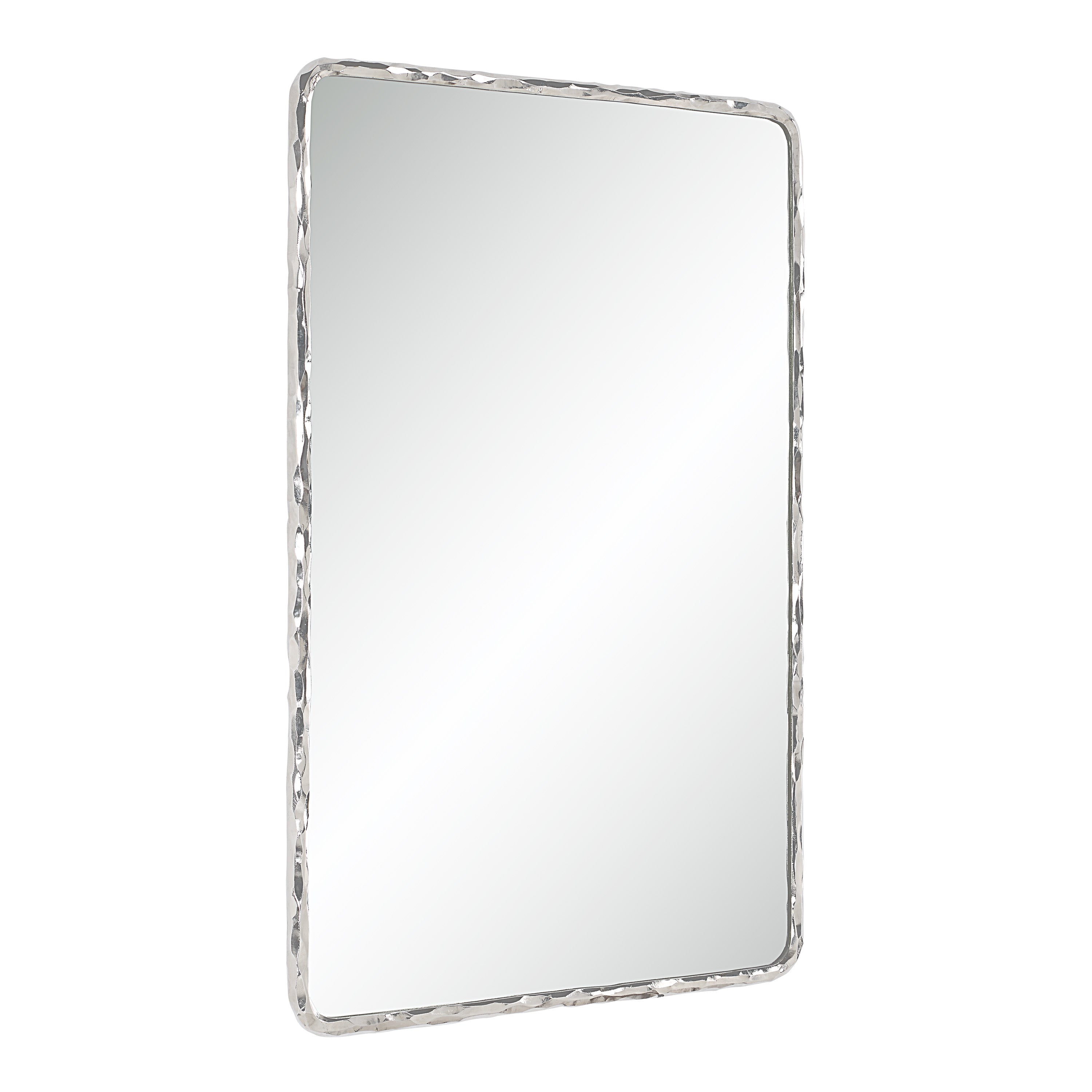 Pollonia 36" H x 24" W Wall Mirror, Grey-Mirror-DECOROLALA