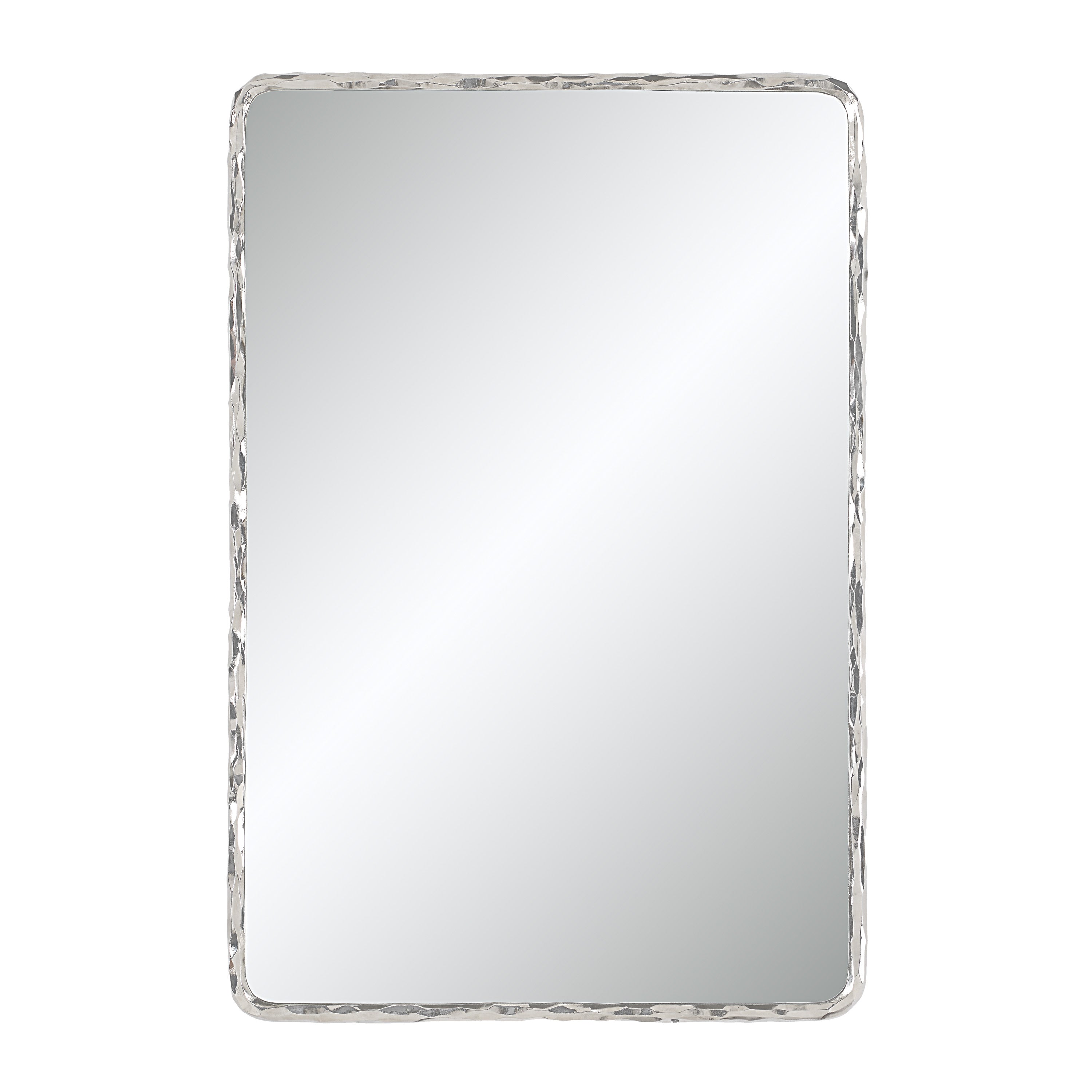 Pollonia 36" H x 24" W Wall Mirror, Grey-Mirror-DECOROLALA
