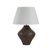 Pontia 30.75" Table Lamp, Brown Ceramic-Table Lamp-DECOROLALA