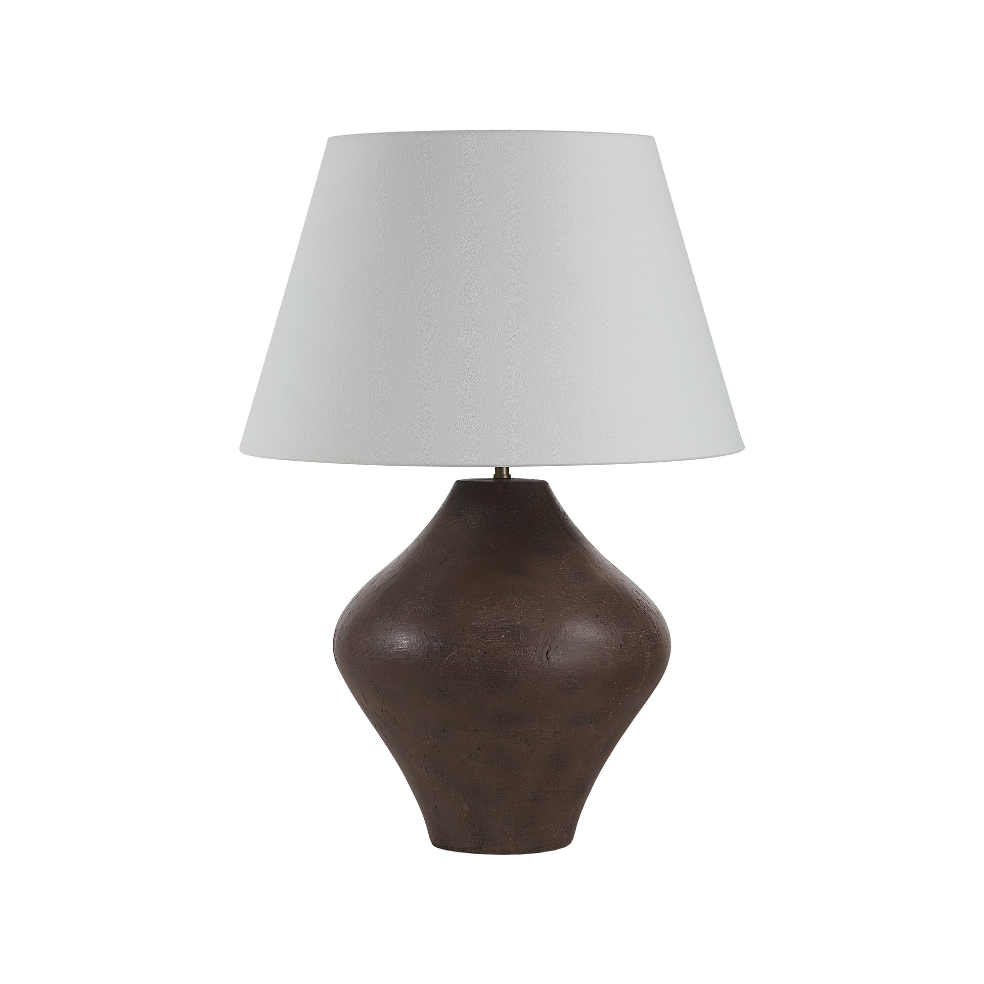 Pontia 30.75" Table Lamp, Brown Ceramic-Table Lamp-DECOROLALA