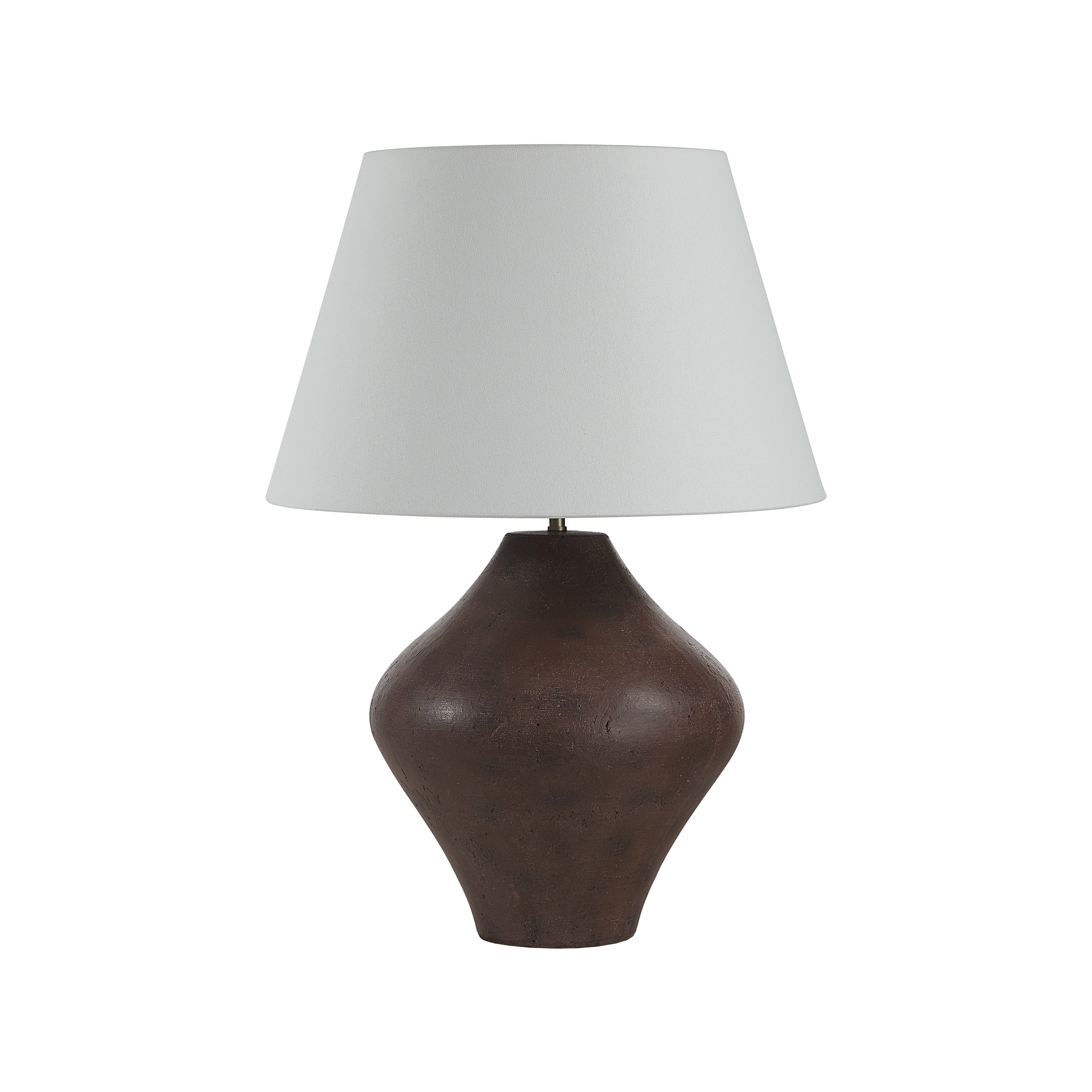 Pontia 30.75" Table Lamp, Brown Ceramic-Table Lamp-DECOROLALA