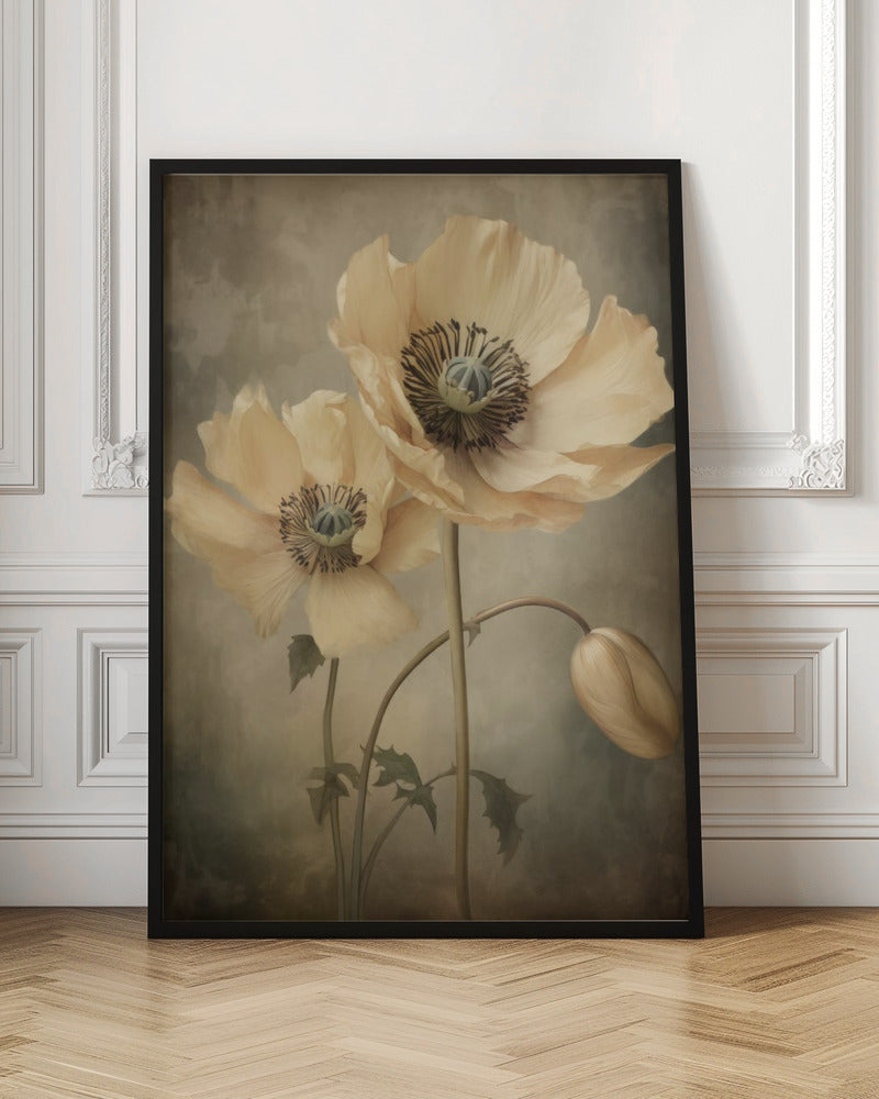 Poppies 20 by Bilge Paksoylu-canvas-DECOROLALA