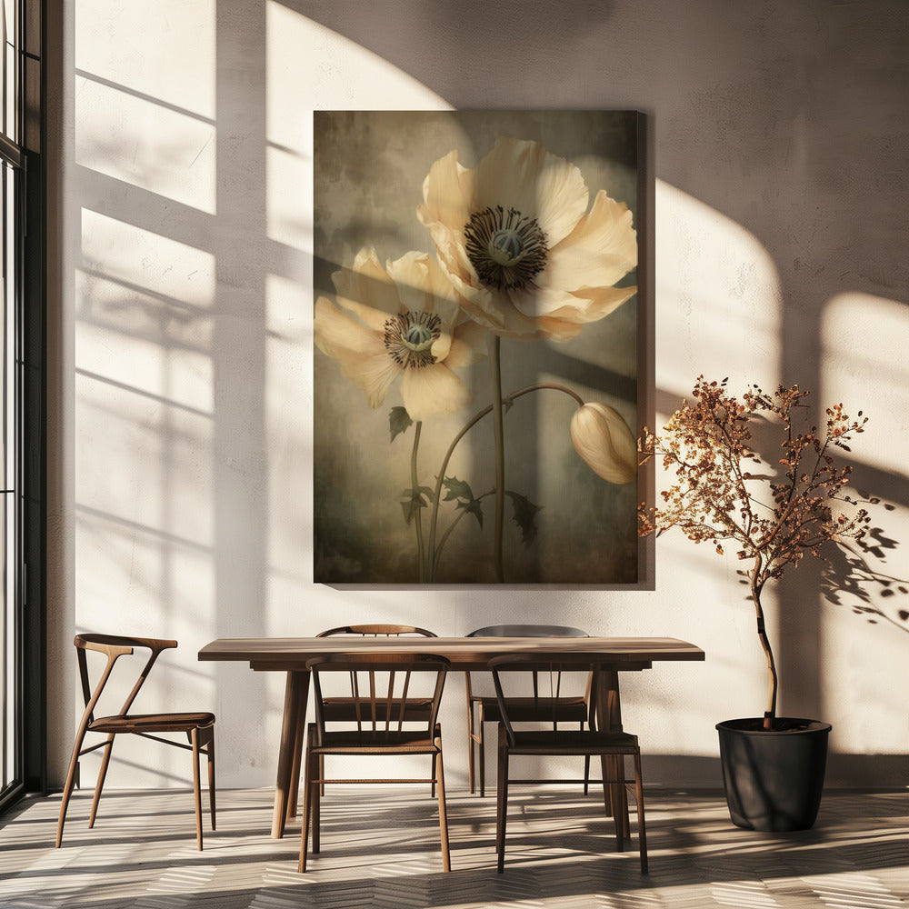 Poppies 20 by Bilge Paksoylu-canvas-DECOROLALA