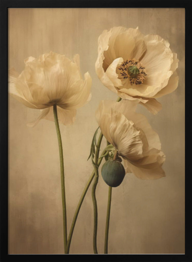 Poppies 24 Wall Art by Bilge Paksoylu-canvas-DECOROLALA