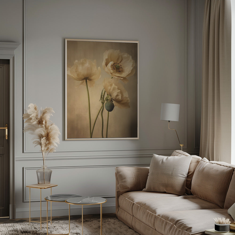 Poppies 24 Wall Art by Bilge Paksoylu-canvas-DECOROLALA