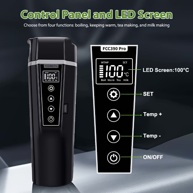 Portable Electric Car Stainless Steel Kettle-Table-DECOROLALA